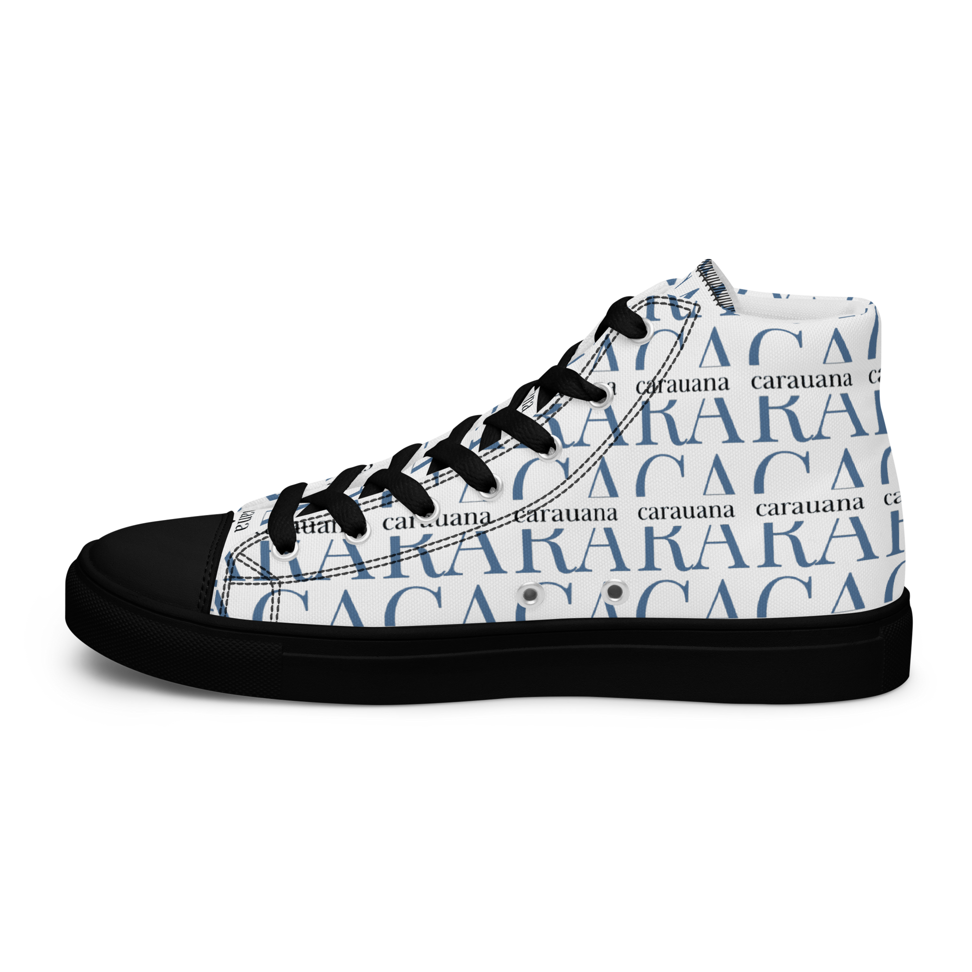 CARAUANA Fashionable high top canvas black ladies Carauana Store