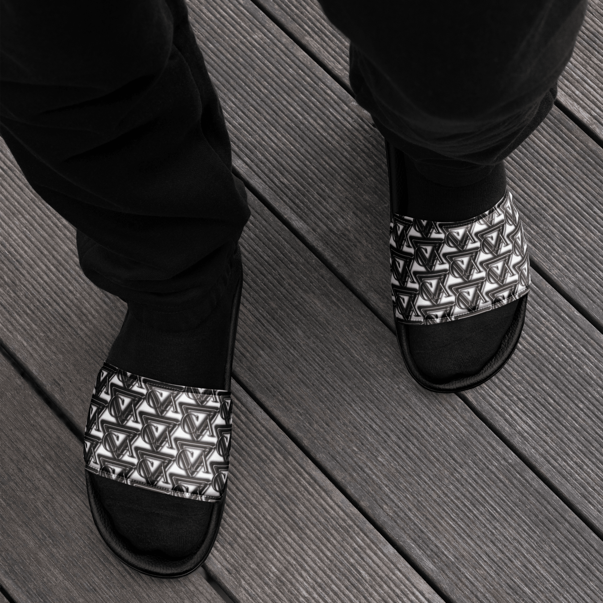 CARAUANA slides Women’s Black Branded Carauana Store