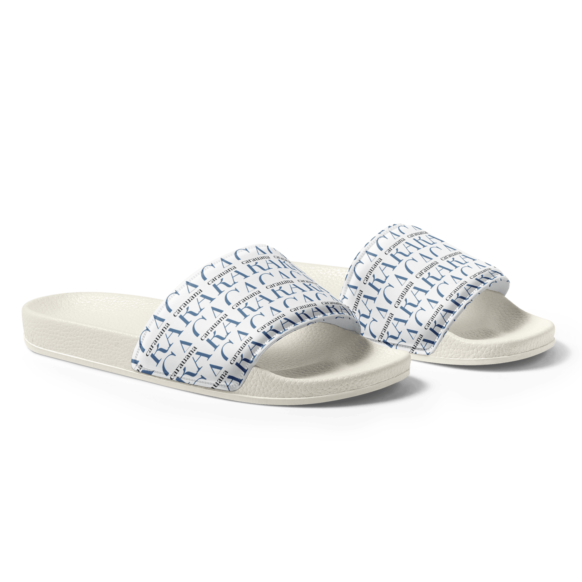 CARAUANA slides Men’s white Carauana Store