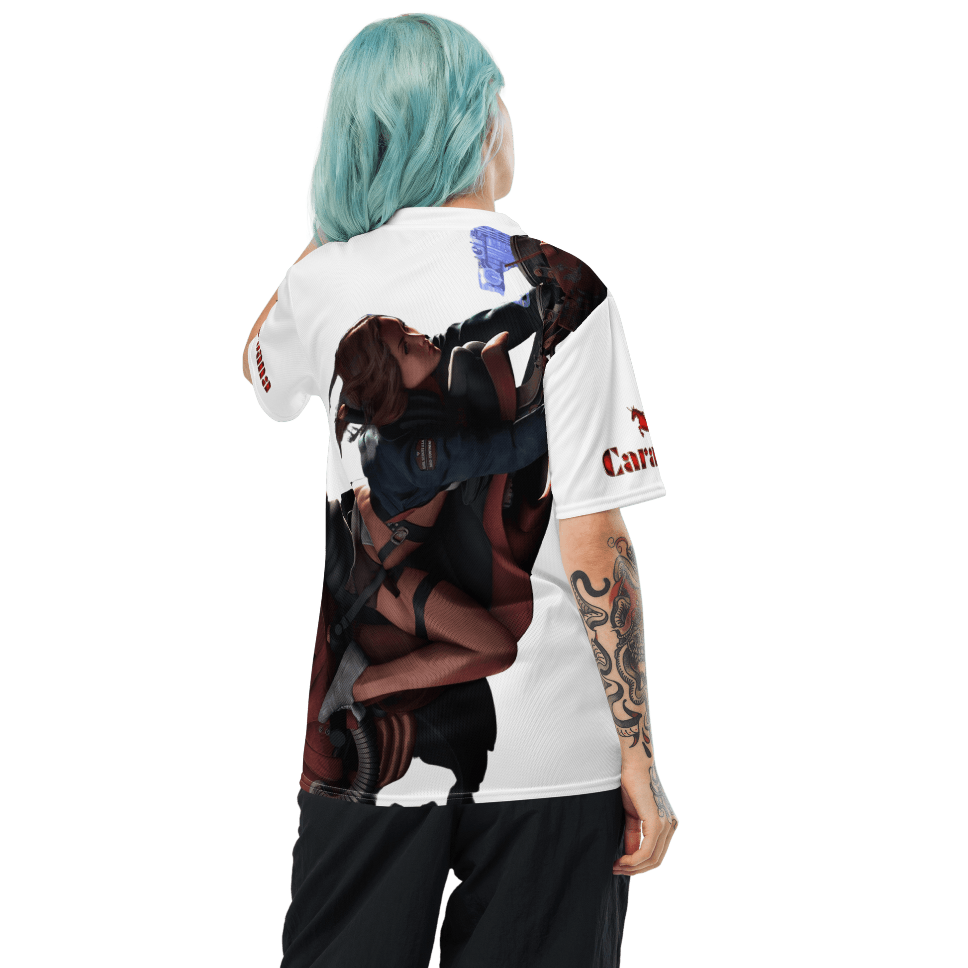 t-shirt sports jersey Carauana Store