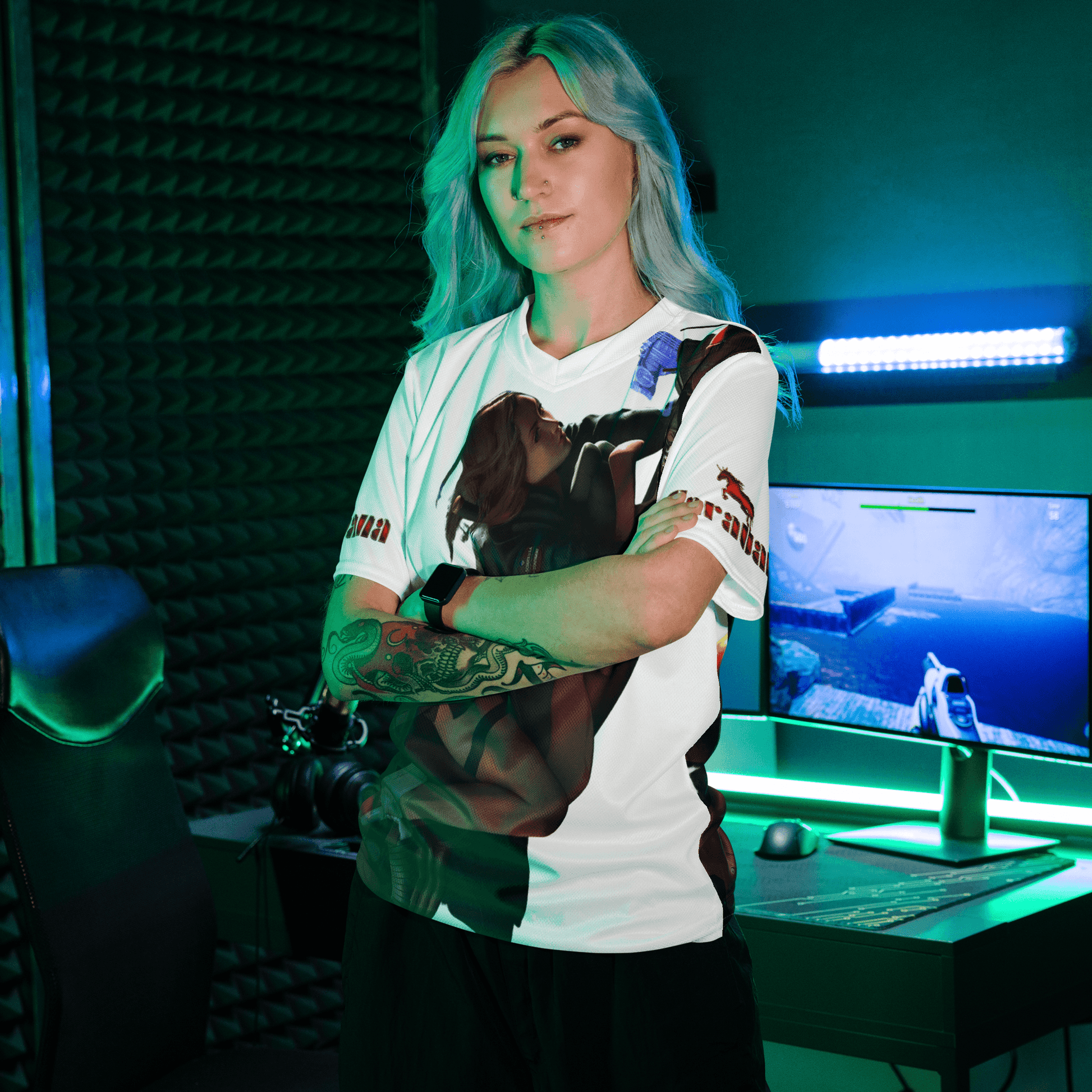 t-shirt sports jersey Carauana Store