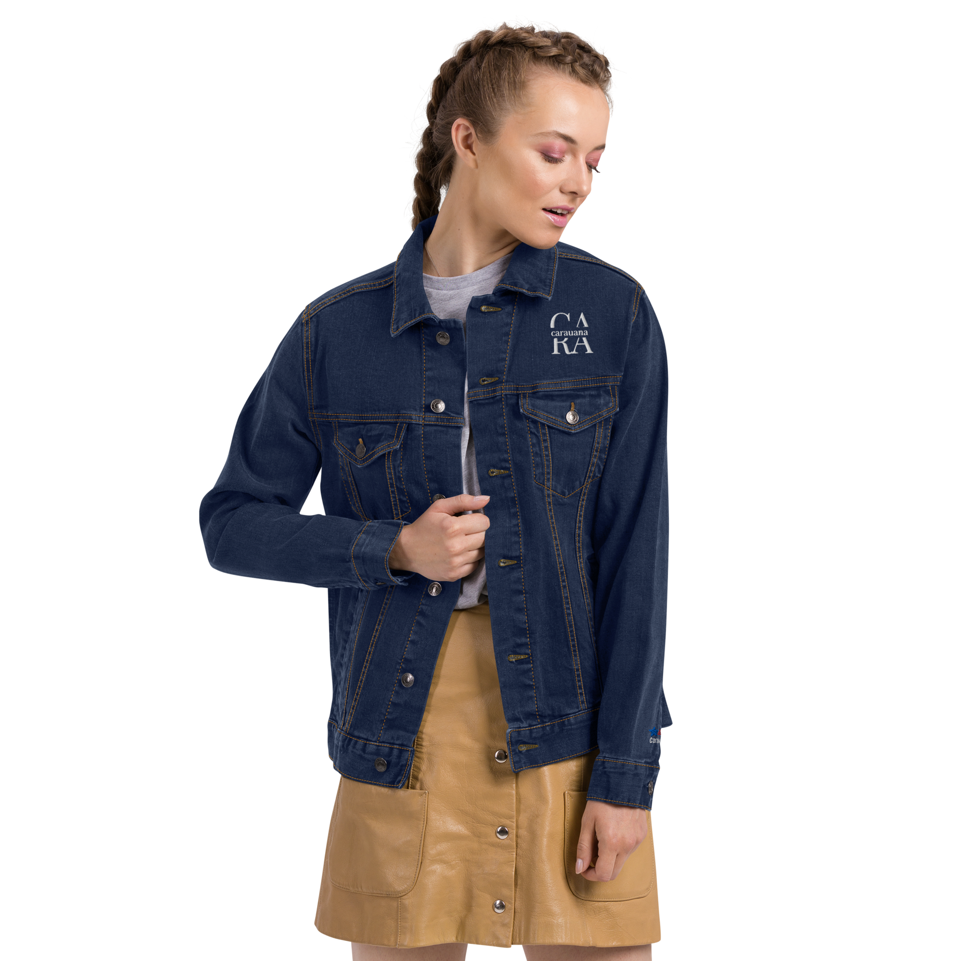 CaRaUaNa Original denim jacket Blue Carauana Store