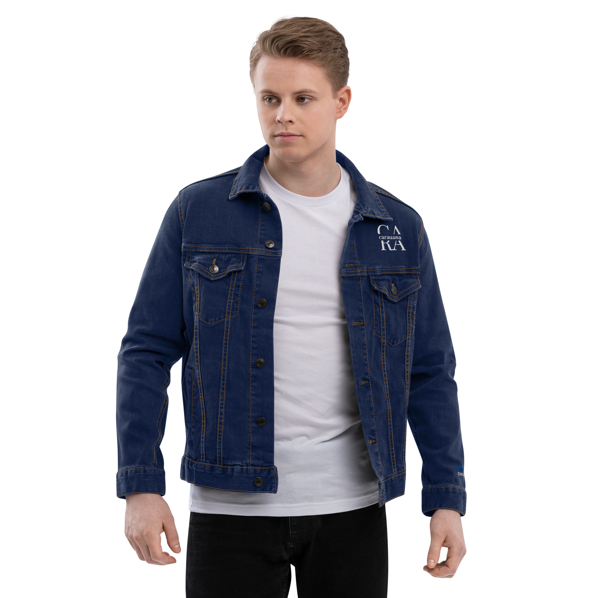 CaRaUaNa Original denim jacket Blue Carauana Store