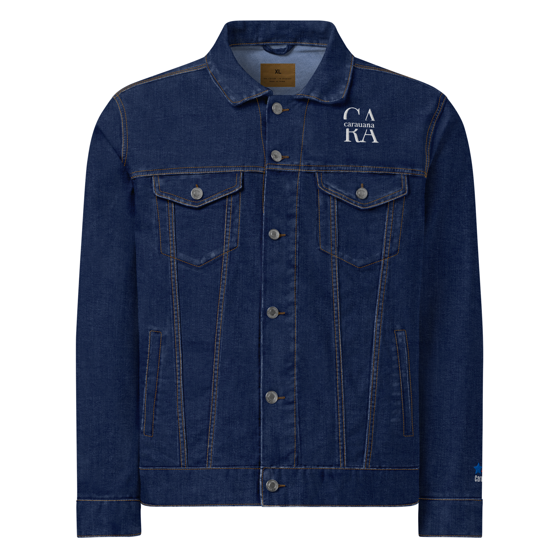 CaRaUaNa Original denim jacket Blue Carauana Store