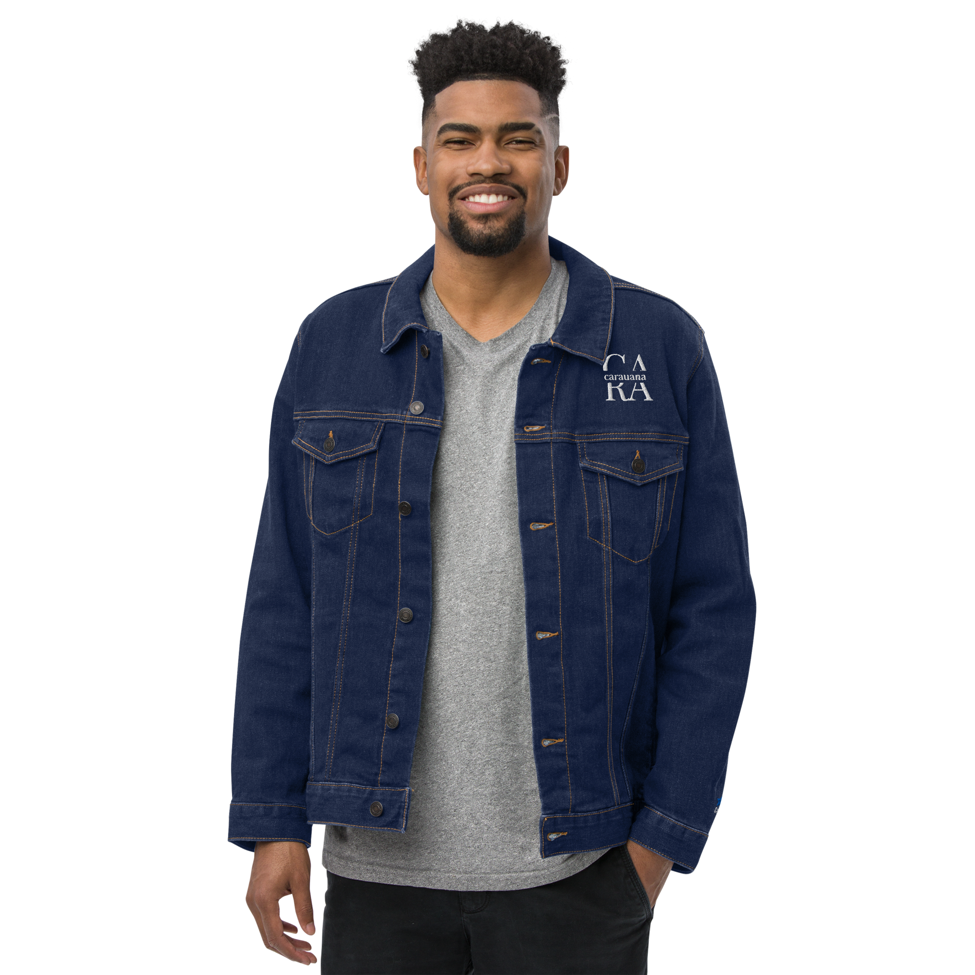CaRaUaNa Original denim jacket Blue Carauana Store