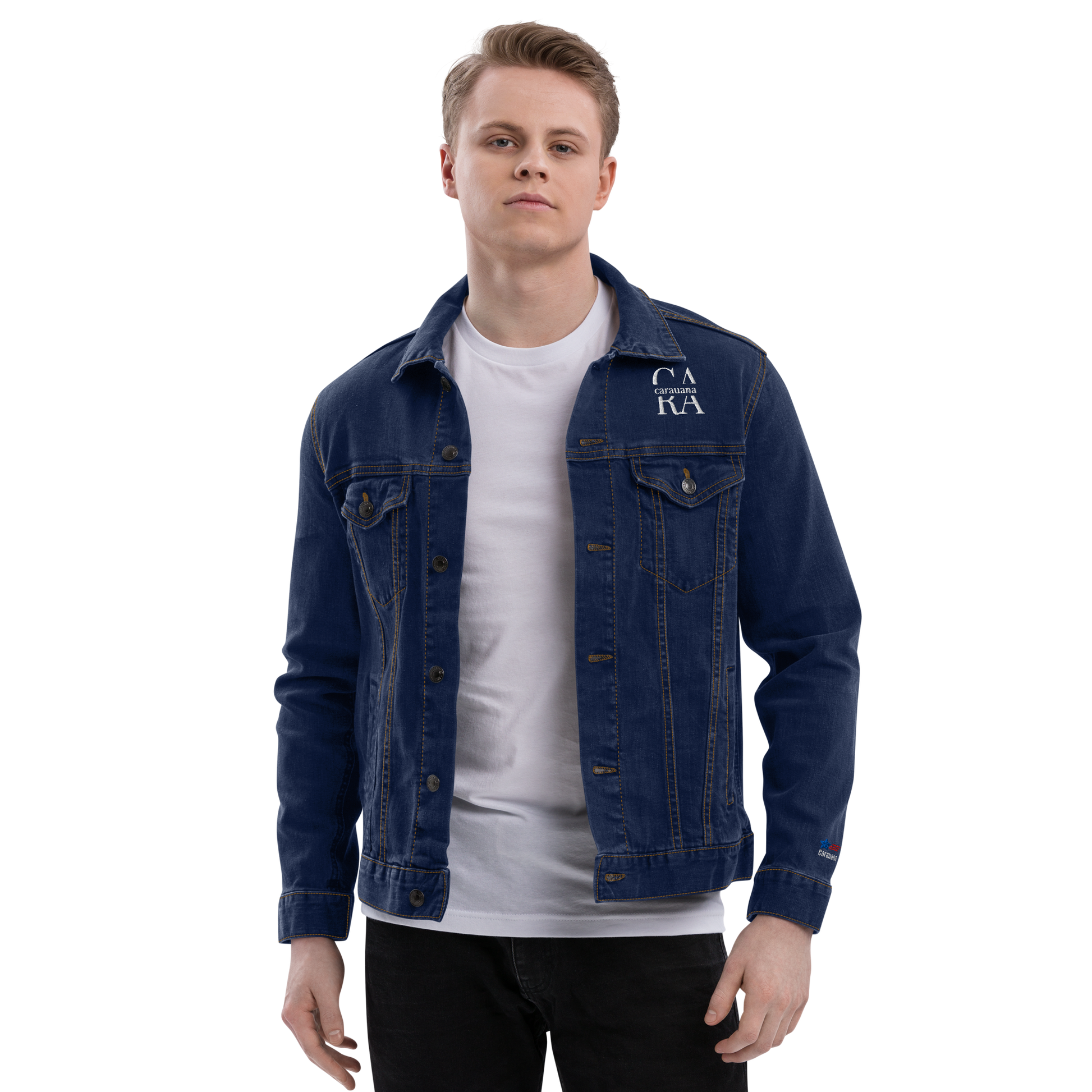 CaRaUaNa Original denim jacket Blue Carauana Store