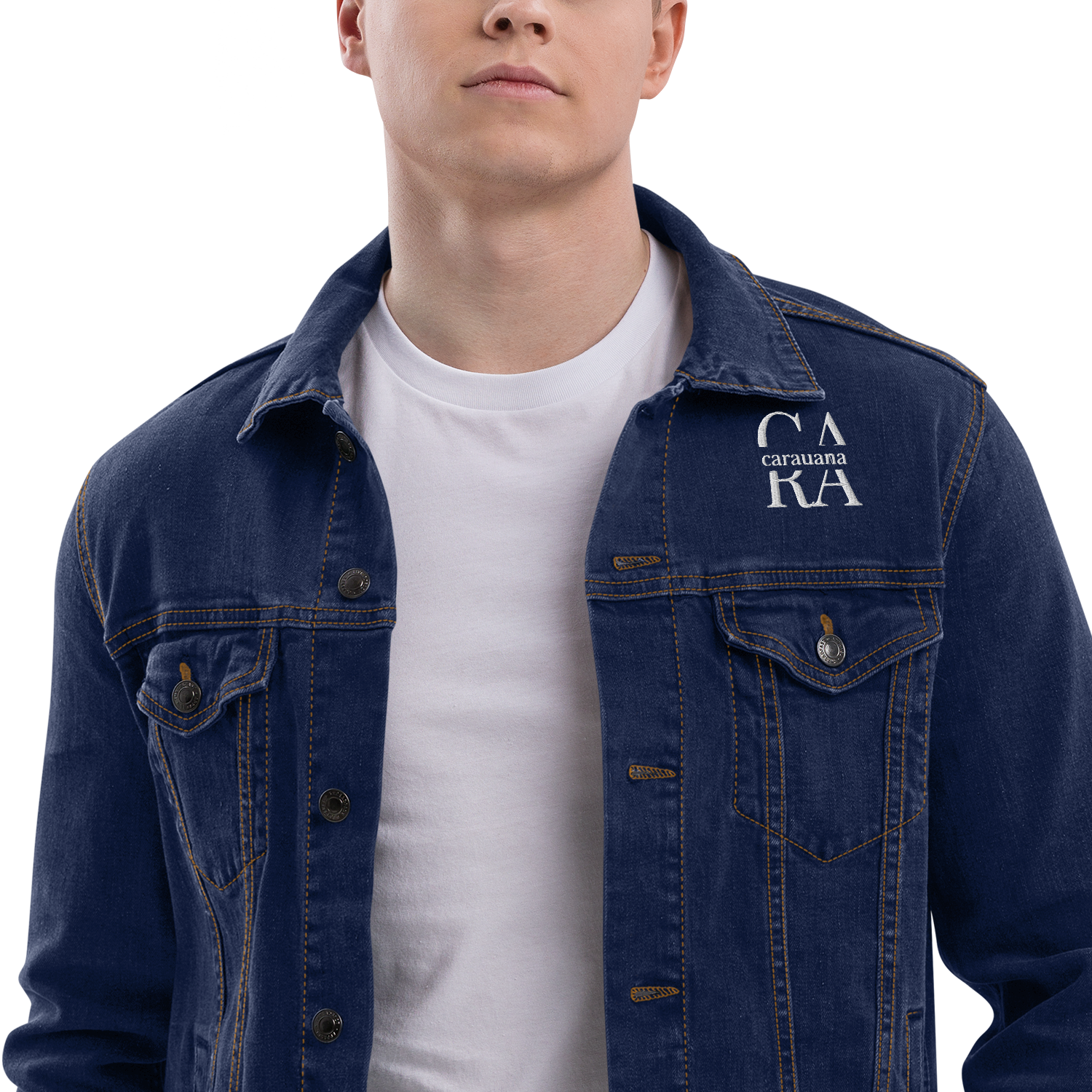 CaRaUaNa Original denim jacket Blue Carauana Store