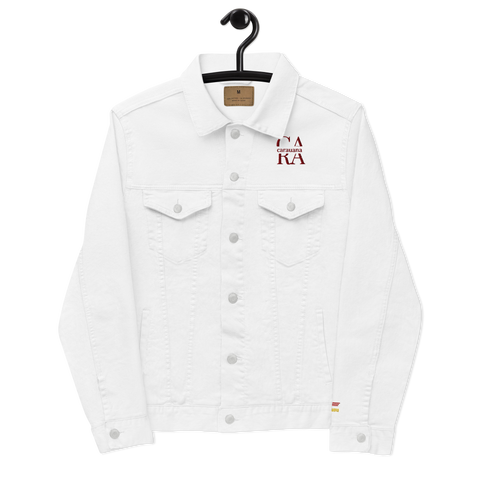 CaRaUaNa Original denim jacket white