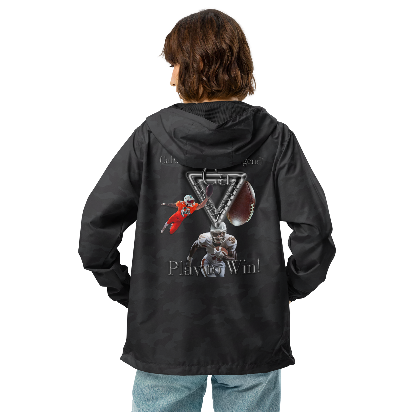 JACKET lightweight style american football Unisex Carauana Store