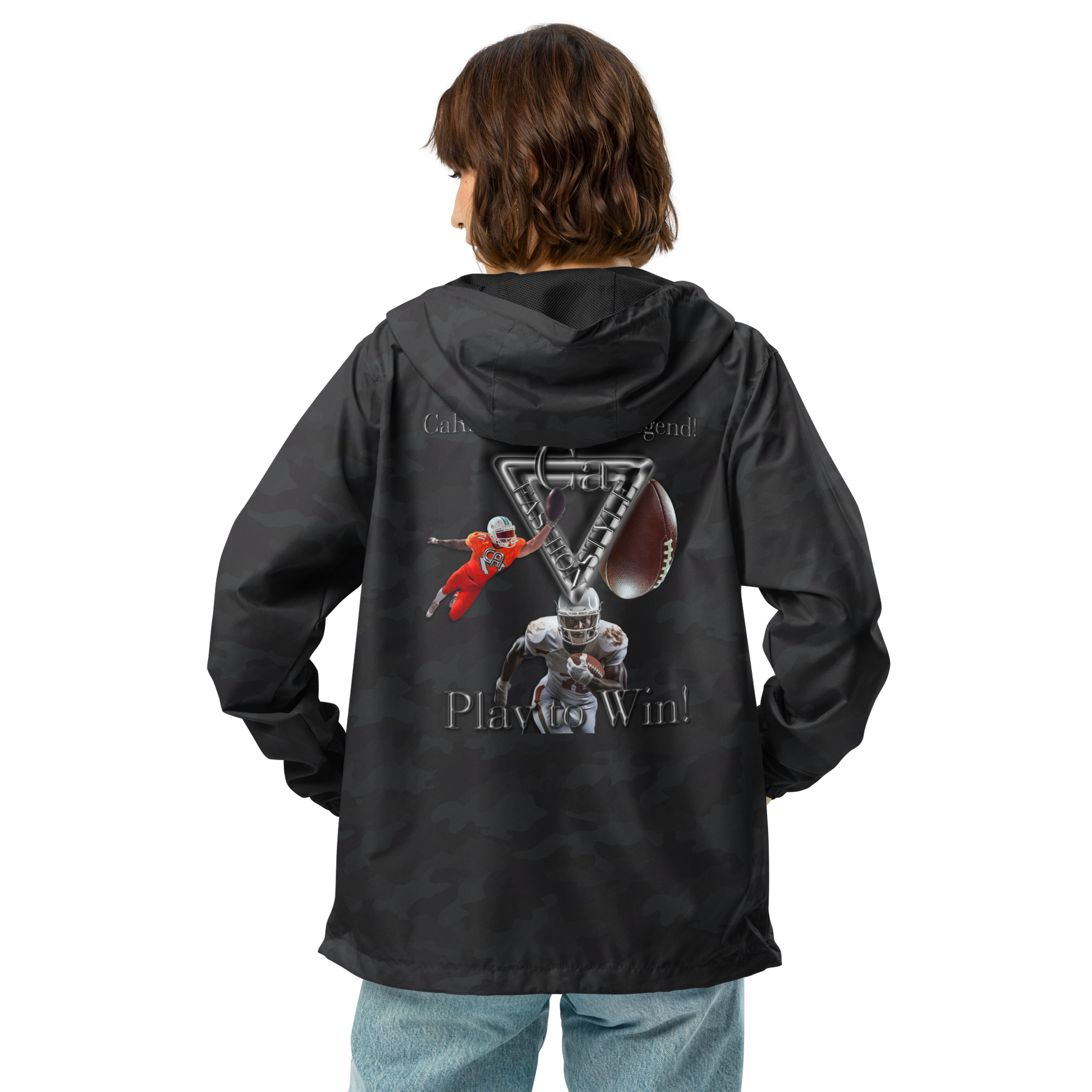 JACKET lightweight style american football Unisex Carauana Store