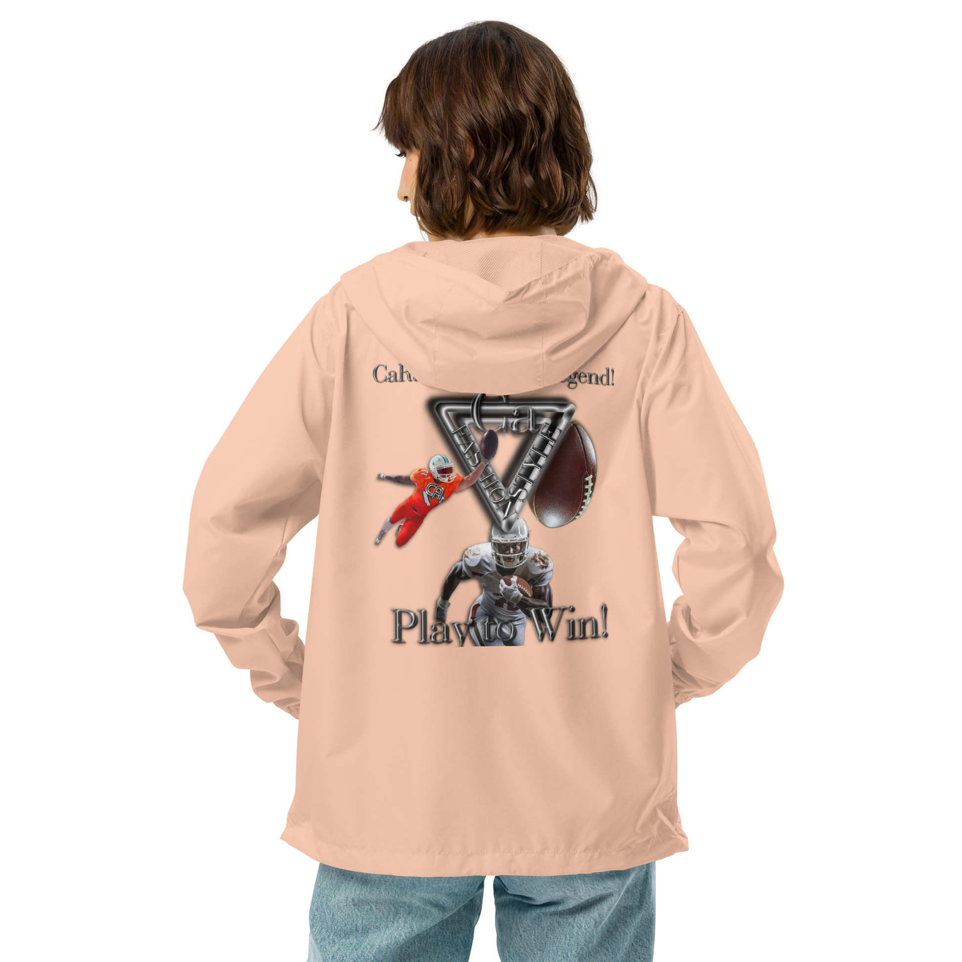 JACKET lightweight style american football Unisex Carauana Store