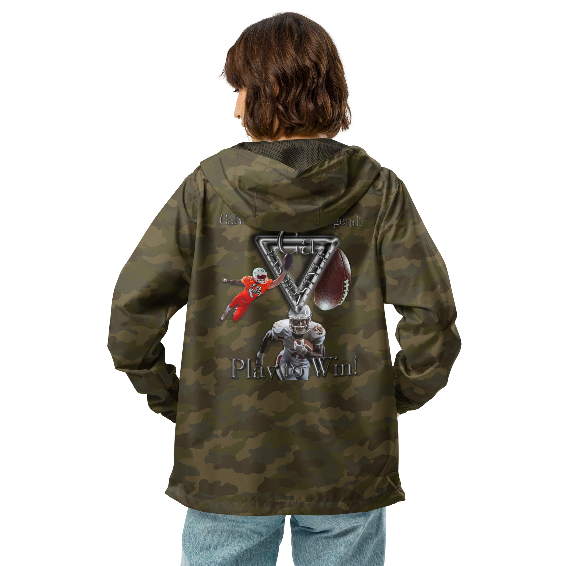 JACKET lightweight style american football Unisex Carauana Store