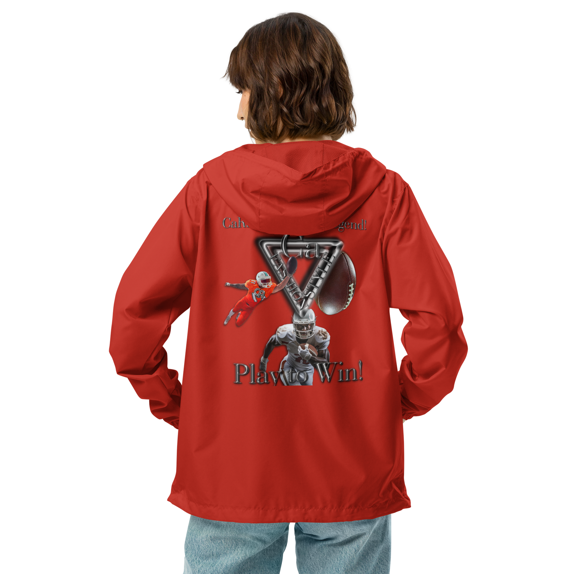 JACKET lightweight style american football Unisex Carauana Store