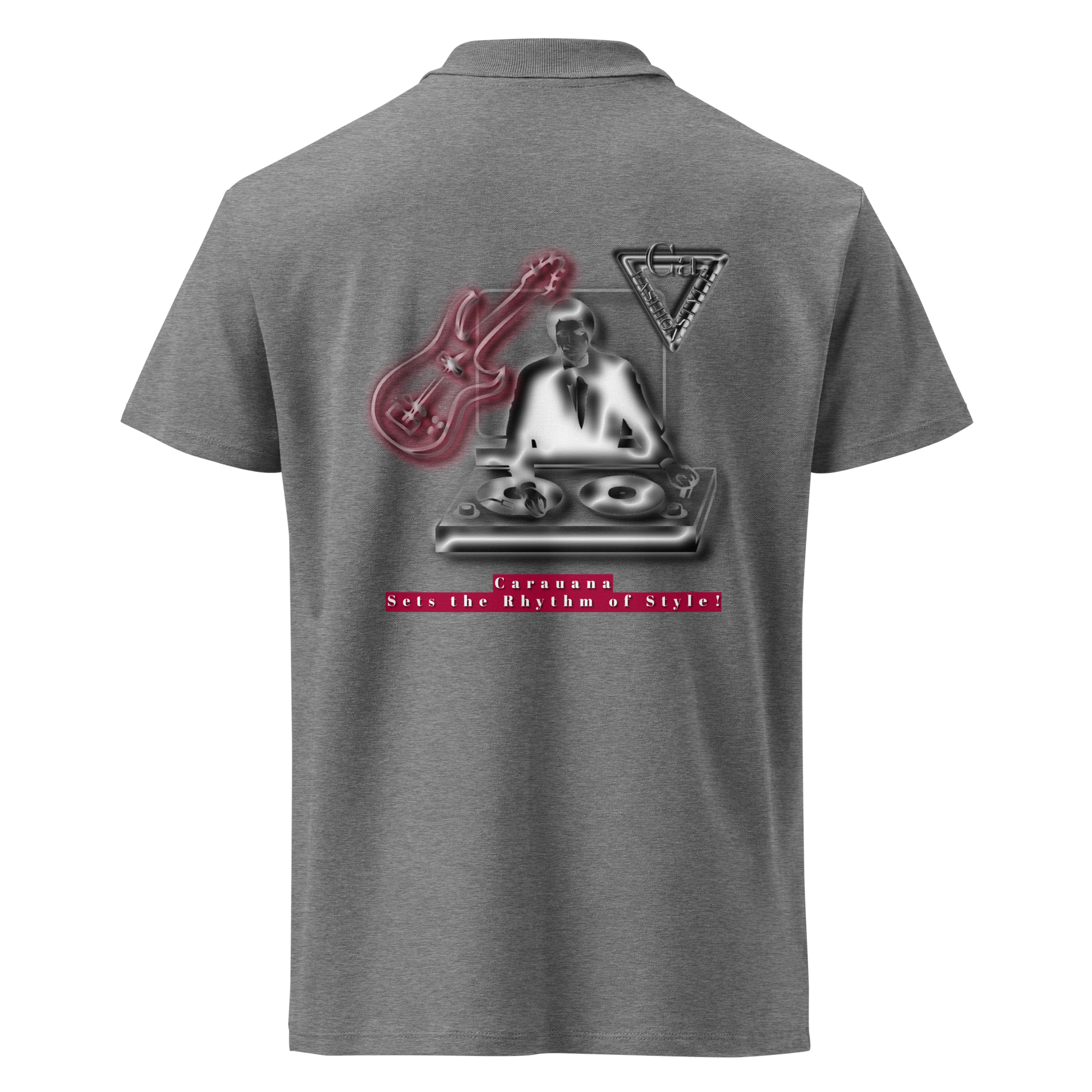 Premium polo shirt Carauana Rhythm of Style Carauana Store
