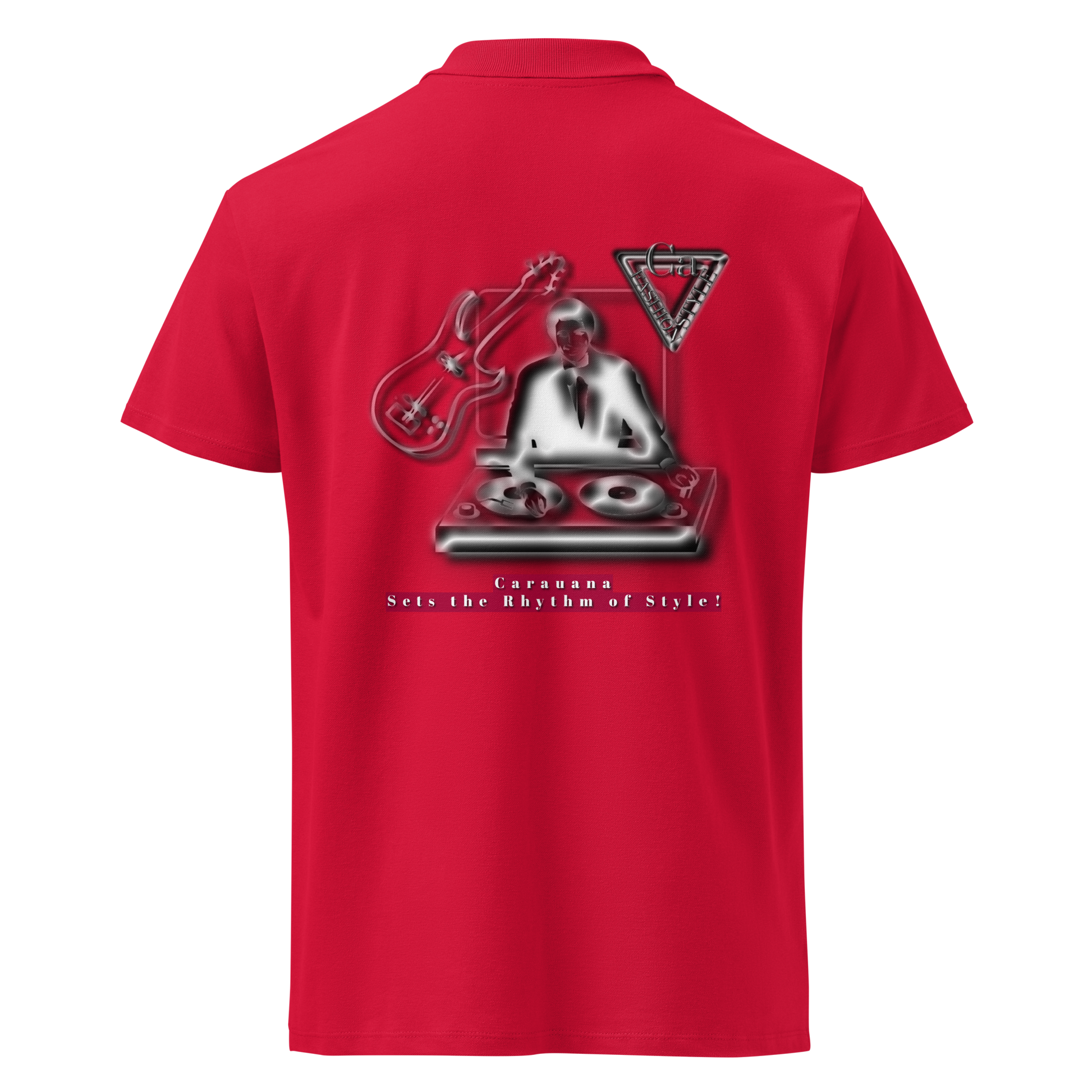 Premium polo shirt Carauana Rhythm of Style Carauana Store