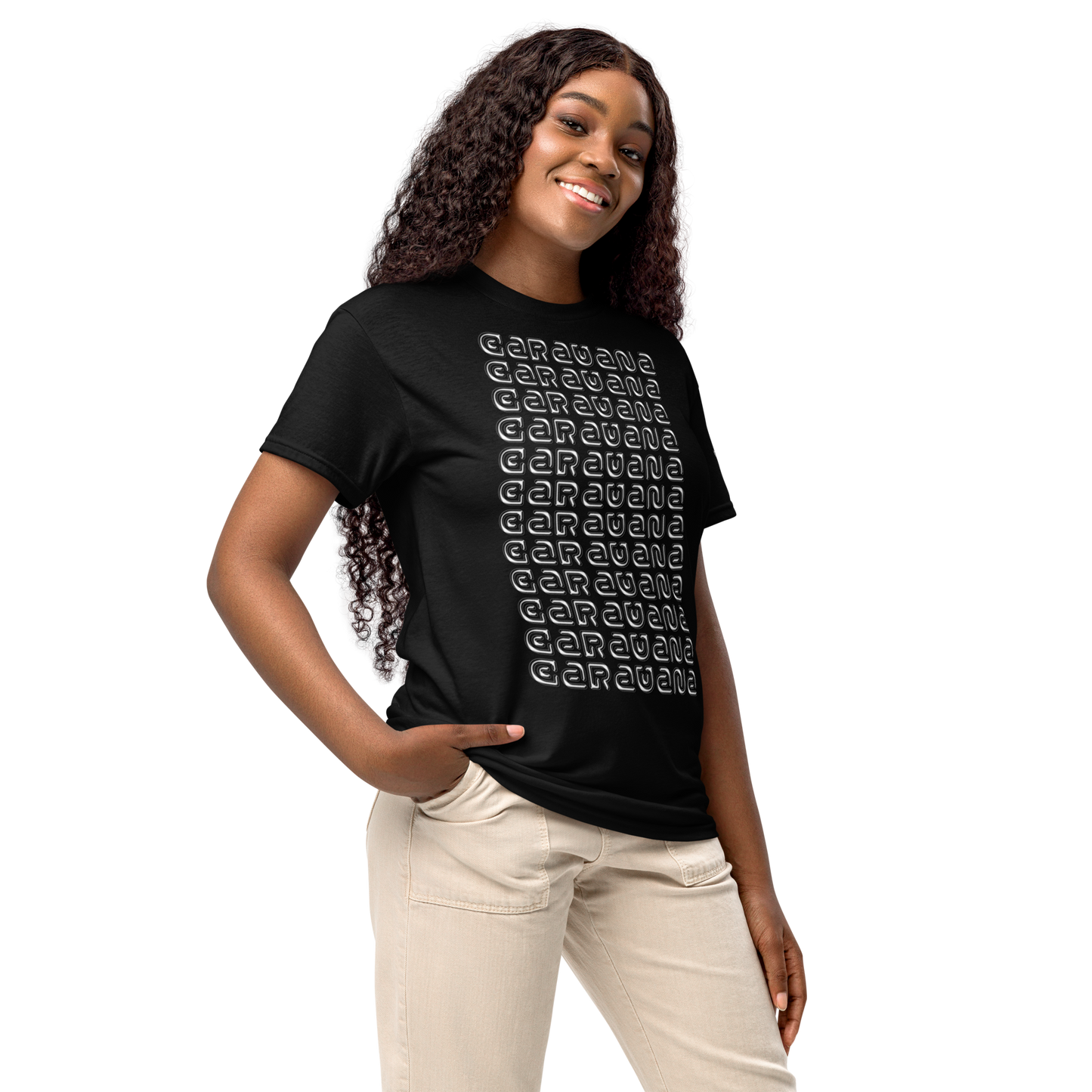 🇬🇧 🧢 Premium® T-Shirt CaRaUaNa LOGO BRAND Carauana Store