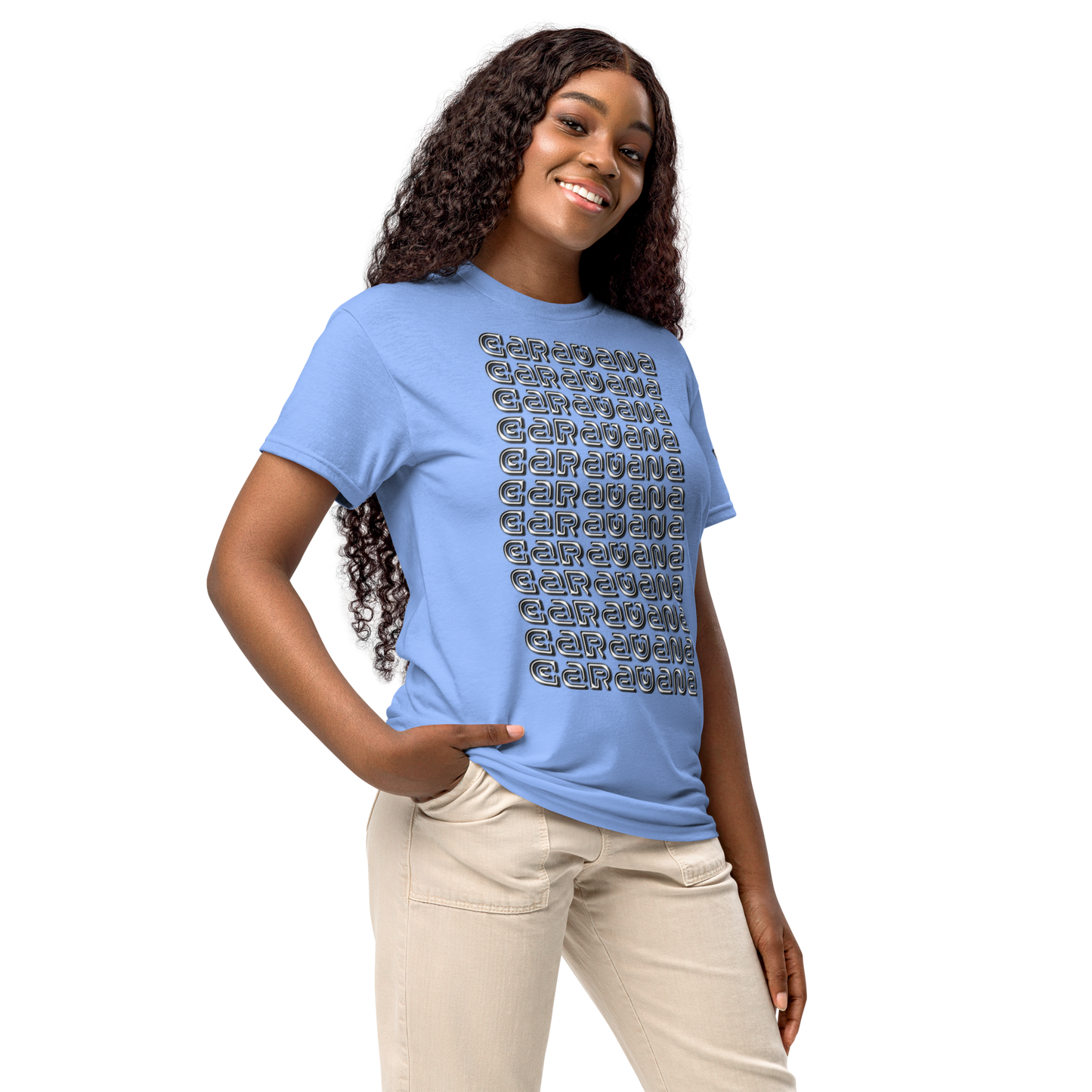 🇬🇧 🧢 Premium® T-Shirt CaRaUaNa LOGO BRAND Carauana Store