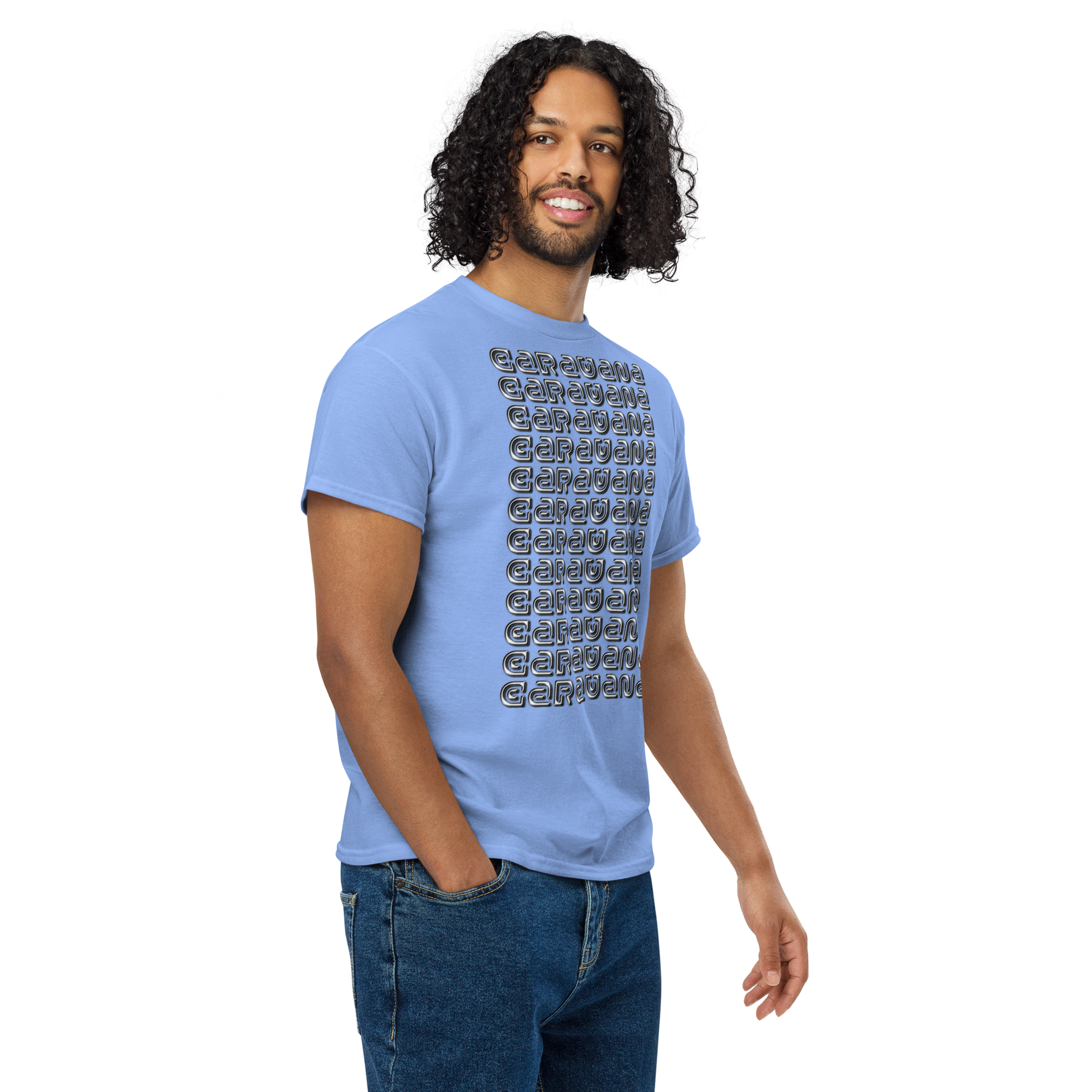 🇬🇧 🧢 Premium® T-Shirt CaRaUaNa LOGO BRAND Carauana Store