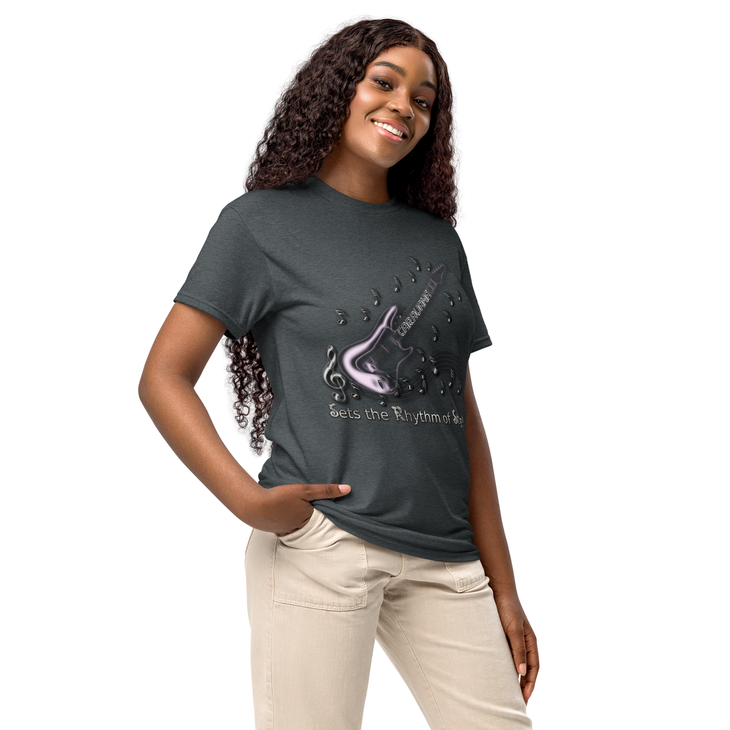 🎸 Premium® T-Shirt CaRaUaNa Guitar V1 Carauana Store