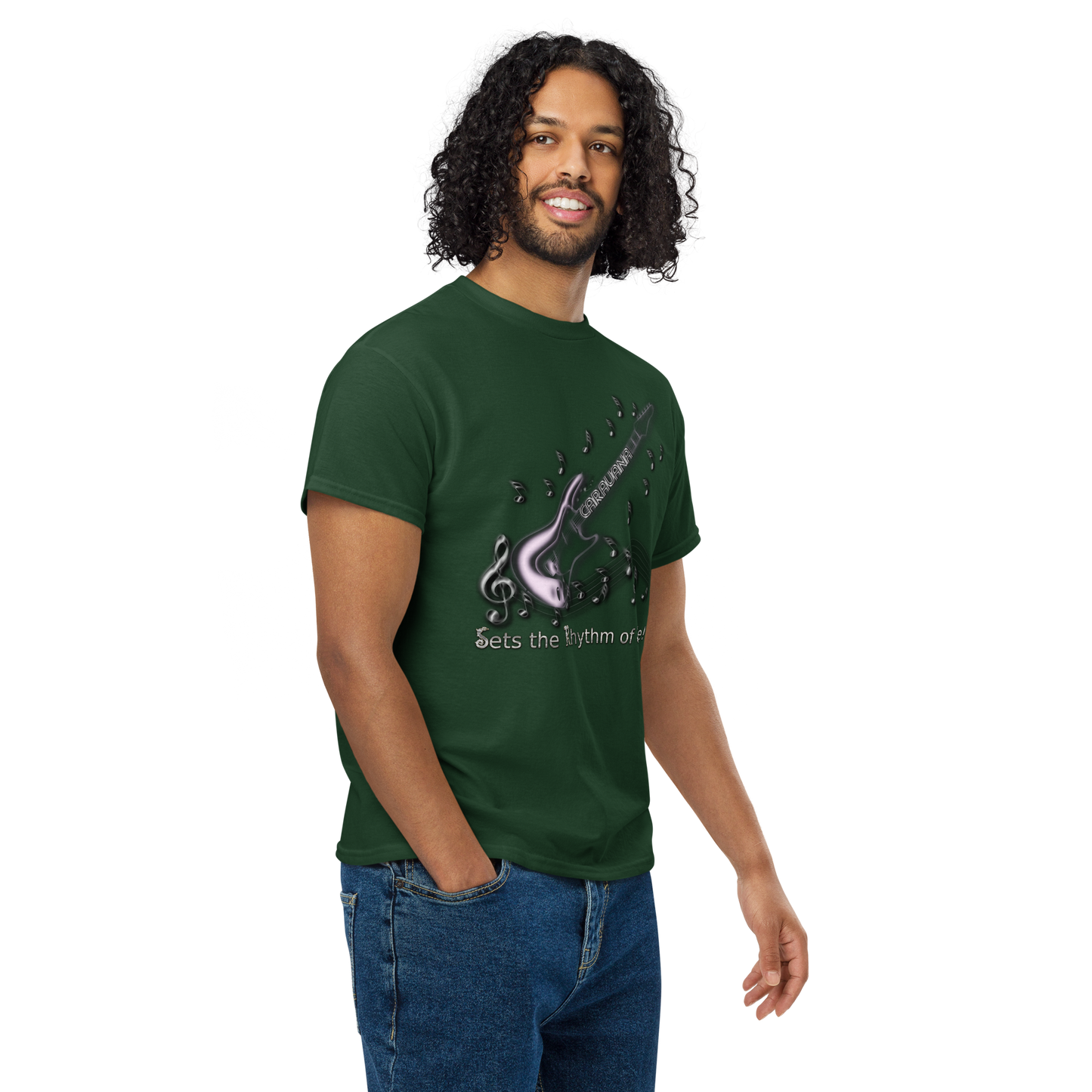 🎸 Premium® T-Shirt CaRaUaNa Guitar V1 Carauana Store