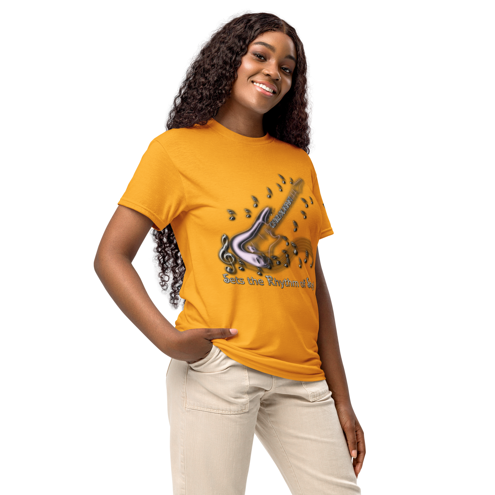 🎸 Premium® T-Shirt CaRaUaNa Guitar V1 Carauana Store