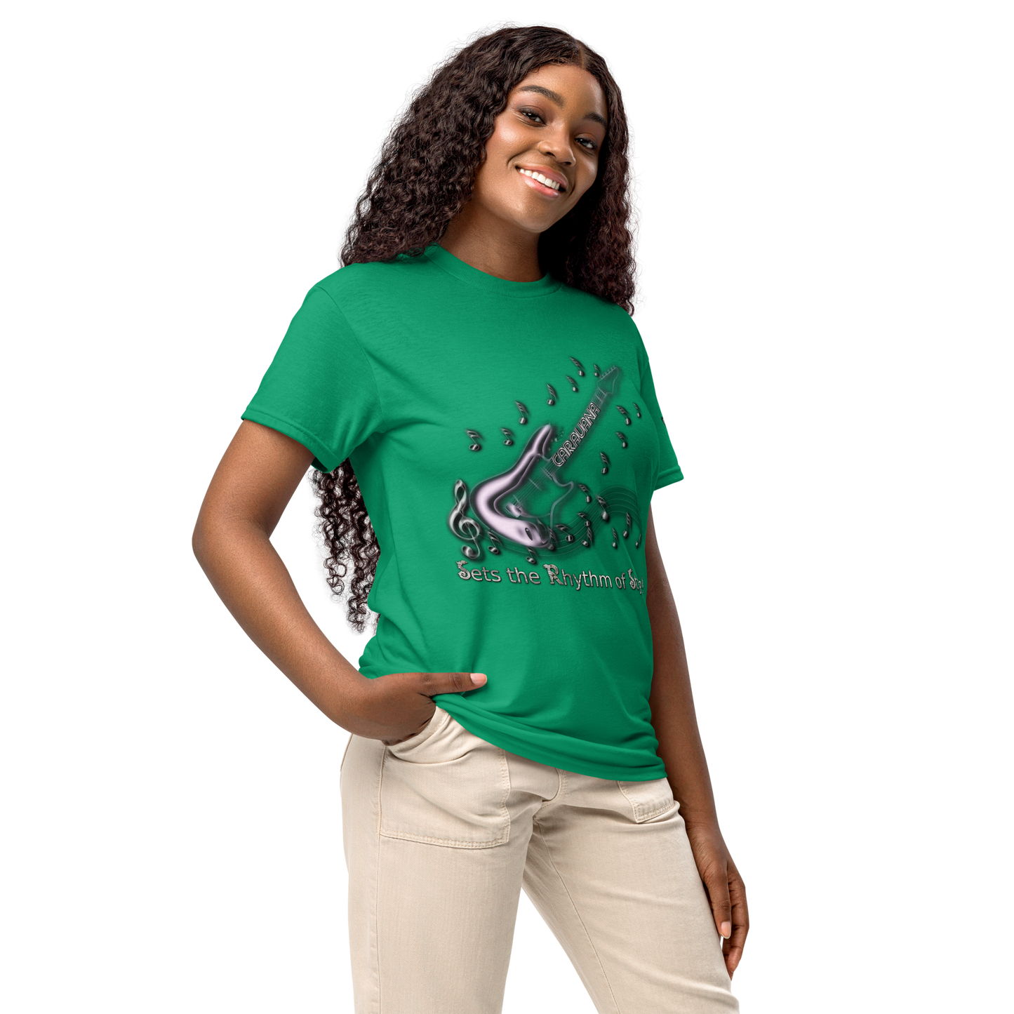 🎸 Premium® T-Shirt CaRaUaNa Guitar V1 Carauana Store