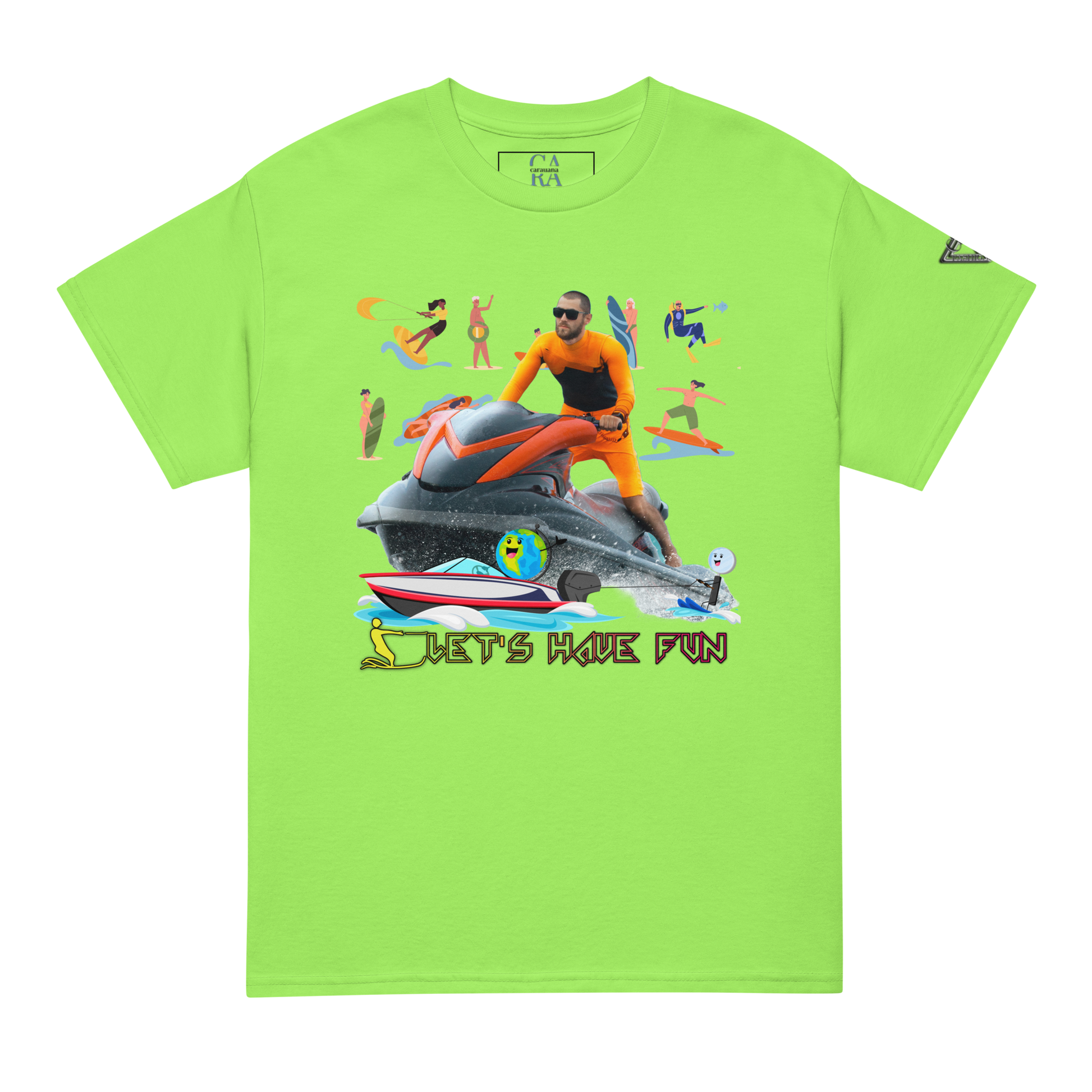 🏷️ Premium® T-Shirt CaRaUaNa Beach Time V3 Carauana Store