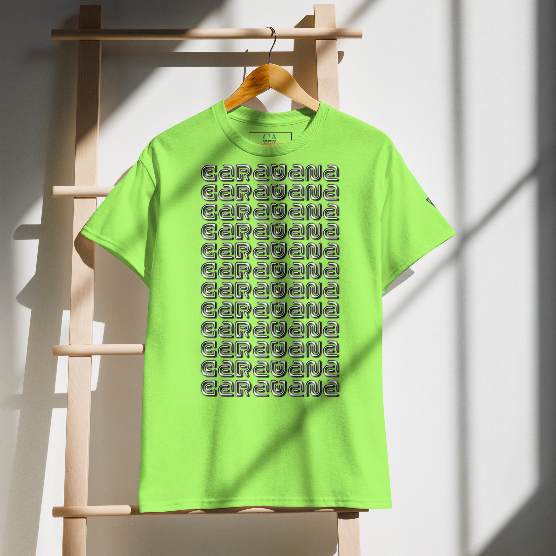 🇬🇧 🧢 Premium® T-Shirt CaRaUaNa LOGO BRAND Carauana Store