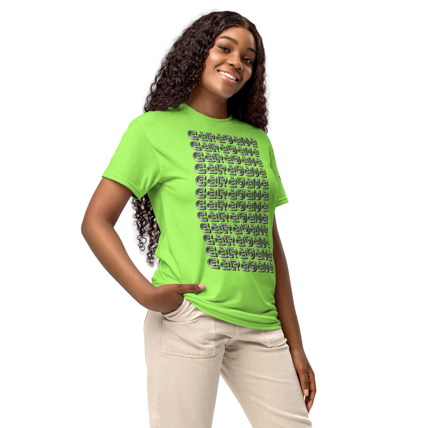 🇬🇧 🧢 Premium® T-Shirt CaRaUaNa LOGO BRAND Carauana Store