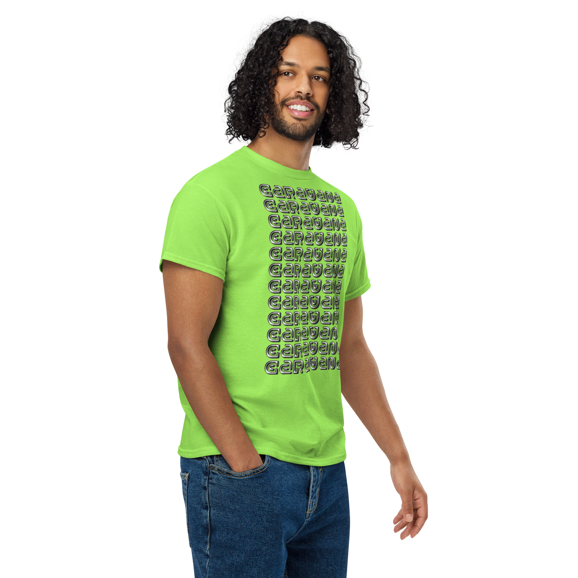 🇬🇧 🧢 Premium® T-Shirt CaRaUaNa LOGO BRAND Carauana Store