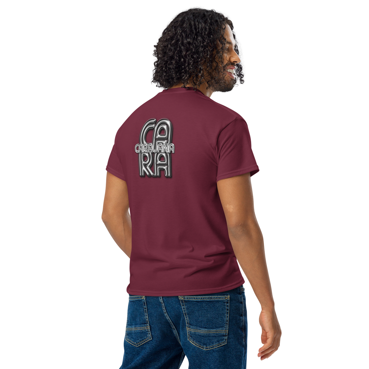 🇬🇧 🧢 Premium® T-Shirt CaRaUaNa LOGO BRAND Carauana Store