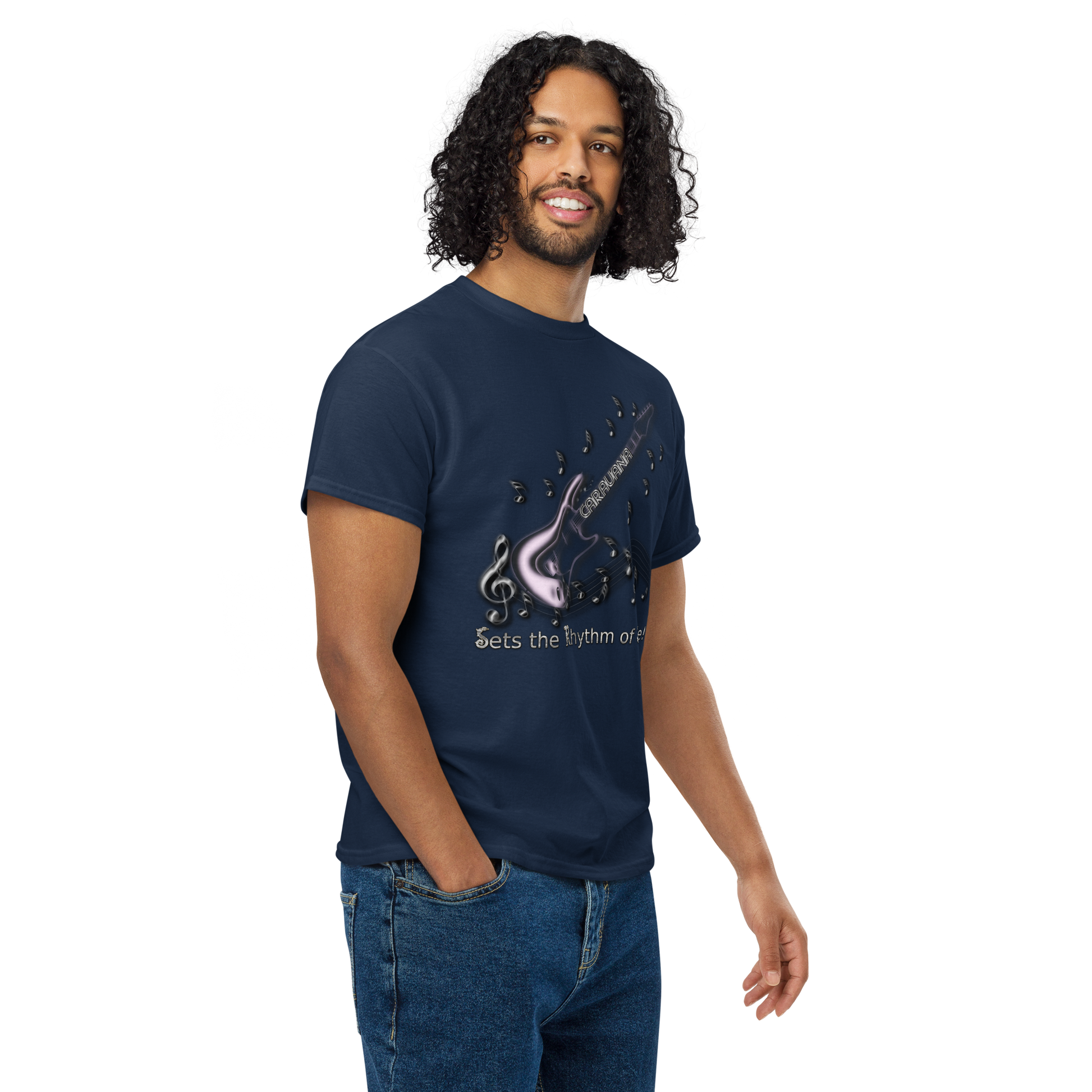 🎸 Premium® T-Shirt CaRaUaNa Guitar V1 Carauana Store
