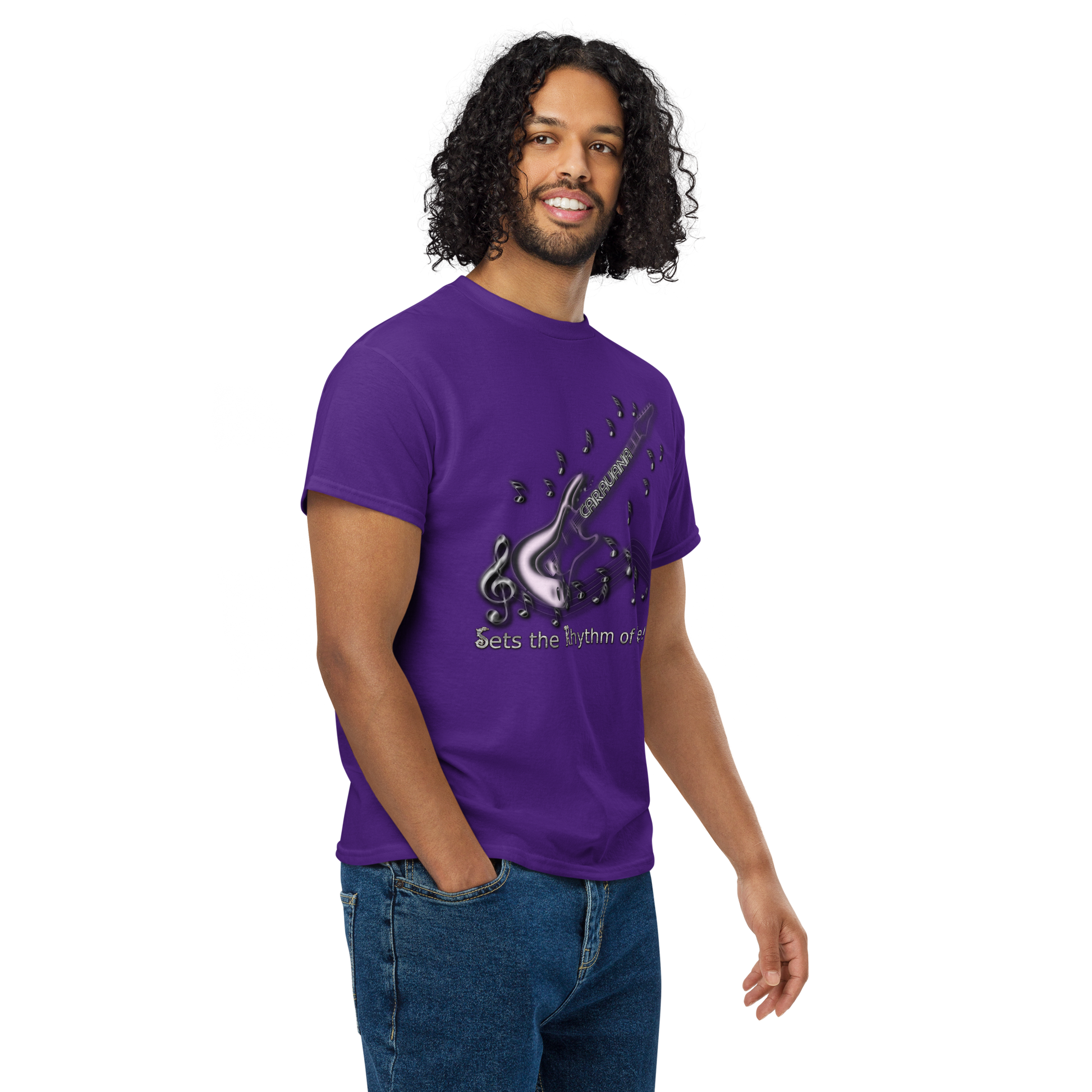 🎸 Premium® T-Shirt CaRaUaNa Guitar V1 Carauana Store