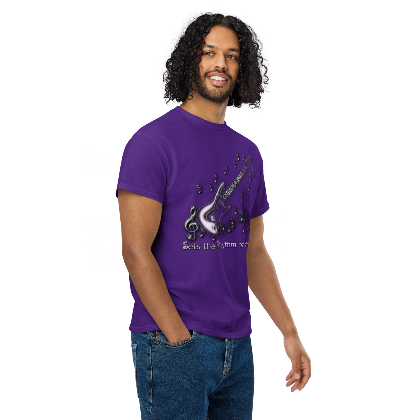 🎸 Premium® T-Shirt CaRaUaNa Guitar V1 Carauana Store