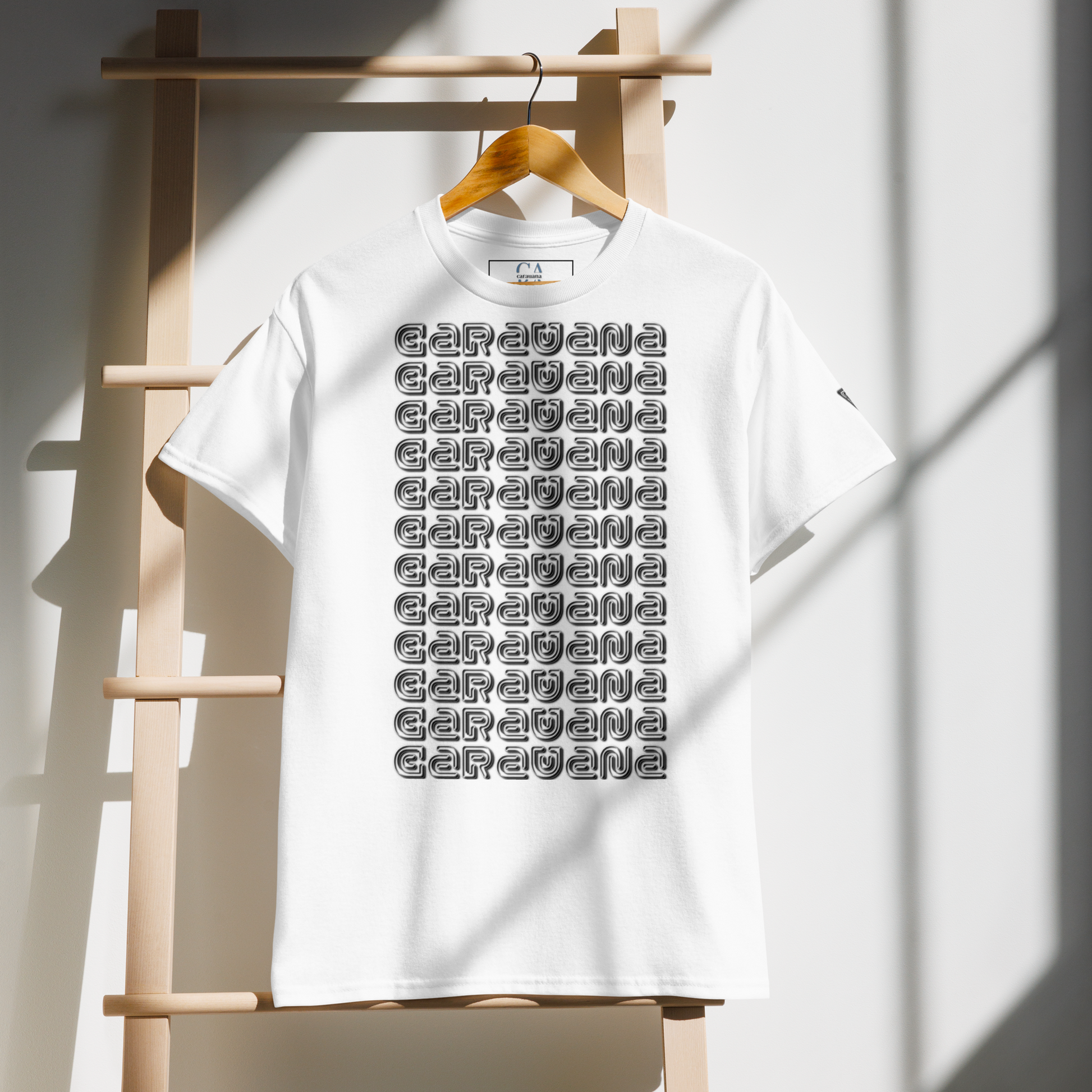 🇬🇧 🧢 Premium® T-Shirt CaRaUaNa LOGO BRAND Carauana Store