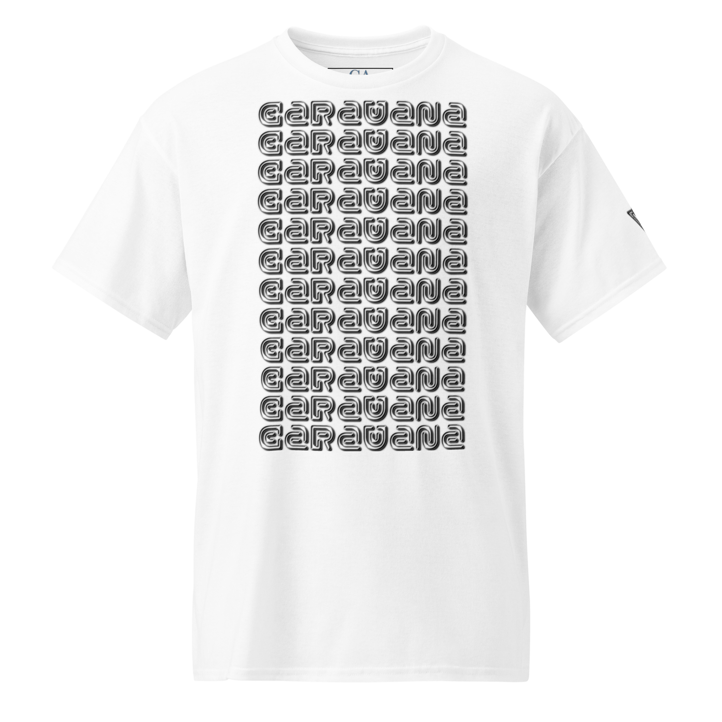 🇬🇧 🧢 Premium® T-Shirt CaRaUaNa LOGO BRAND Carauana Store