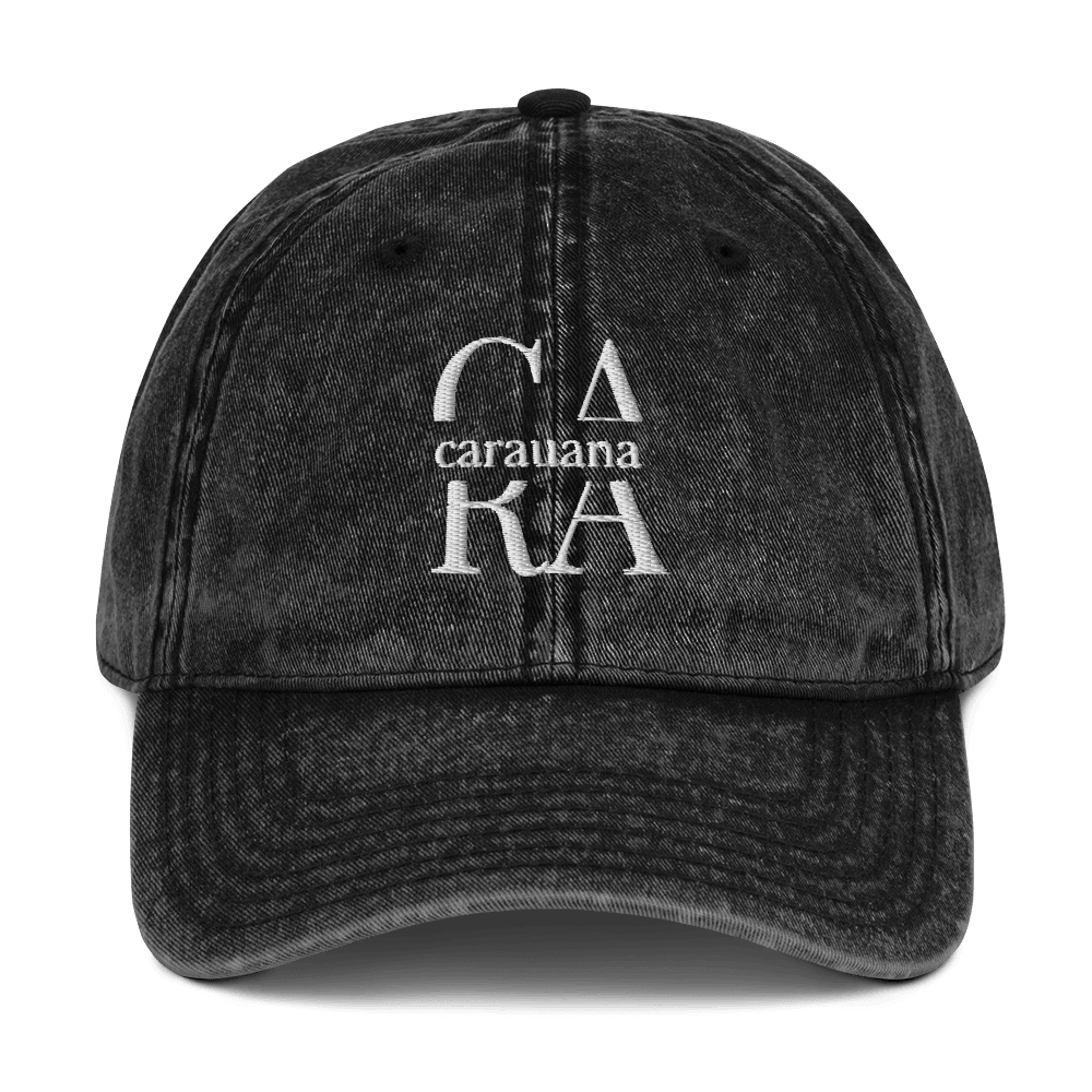 Vintage Cotton Twill Cap Men Carauana Store