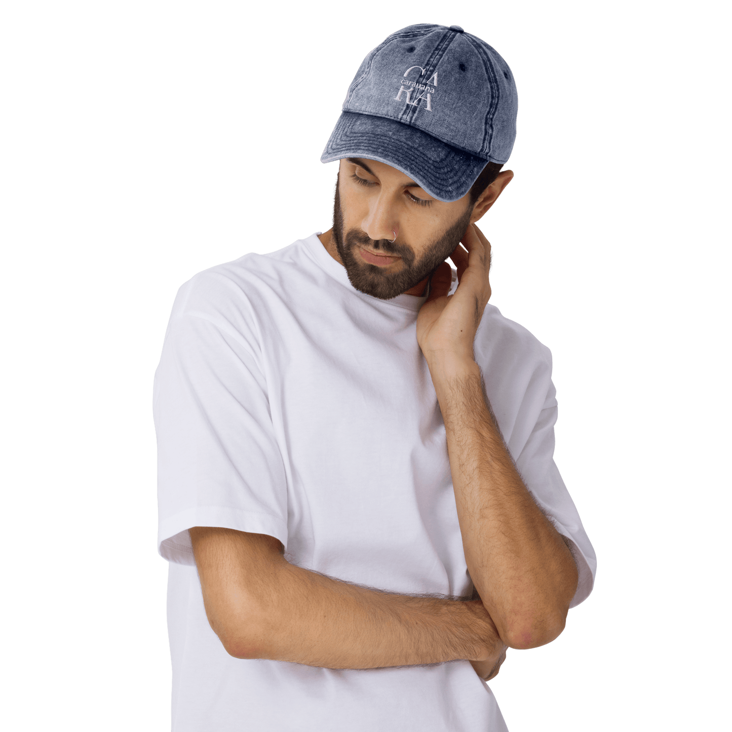 Vintage Cotton Twill Cap Men Carauana Store