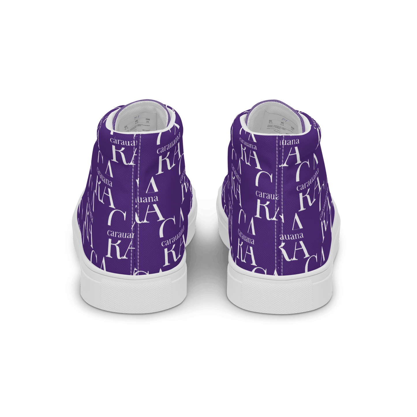 CARAUANA Hip Hop canvas shoes violet Branded Carauana Store