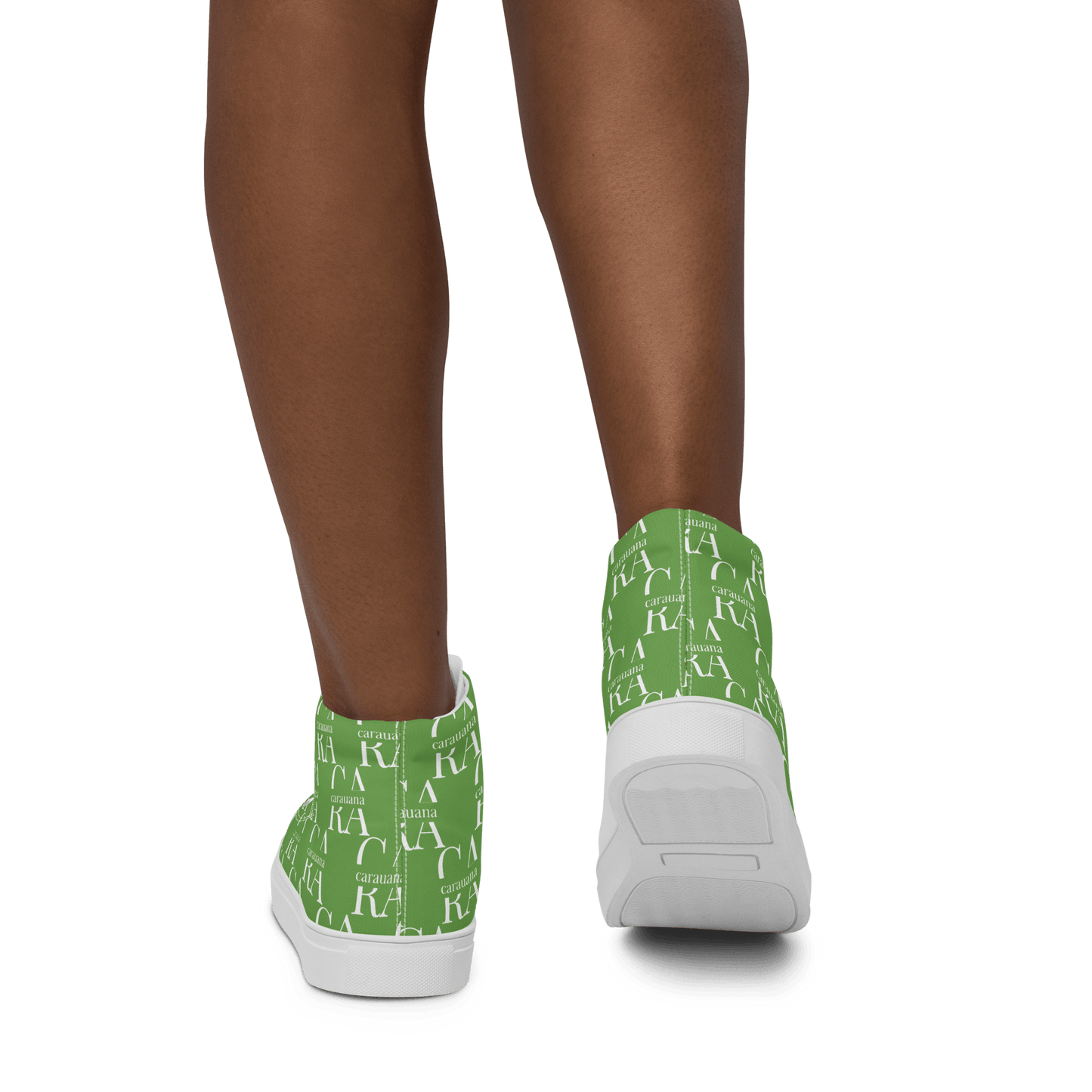 CARAUANA Hip Hop canvas shoes Green Branded Carauana Store