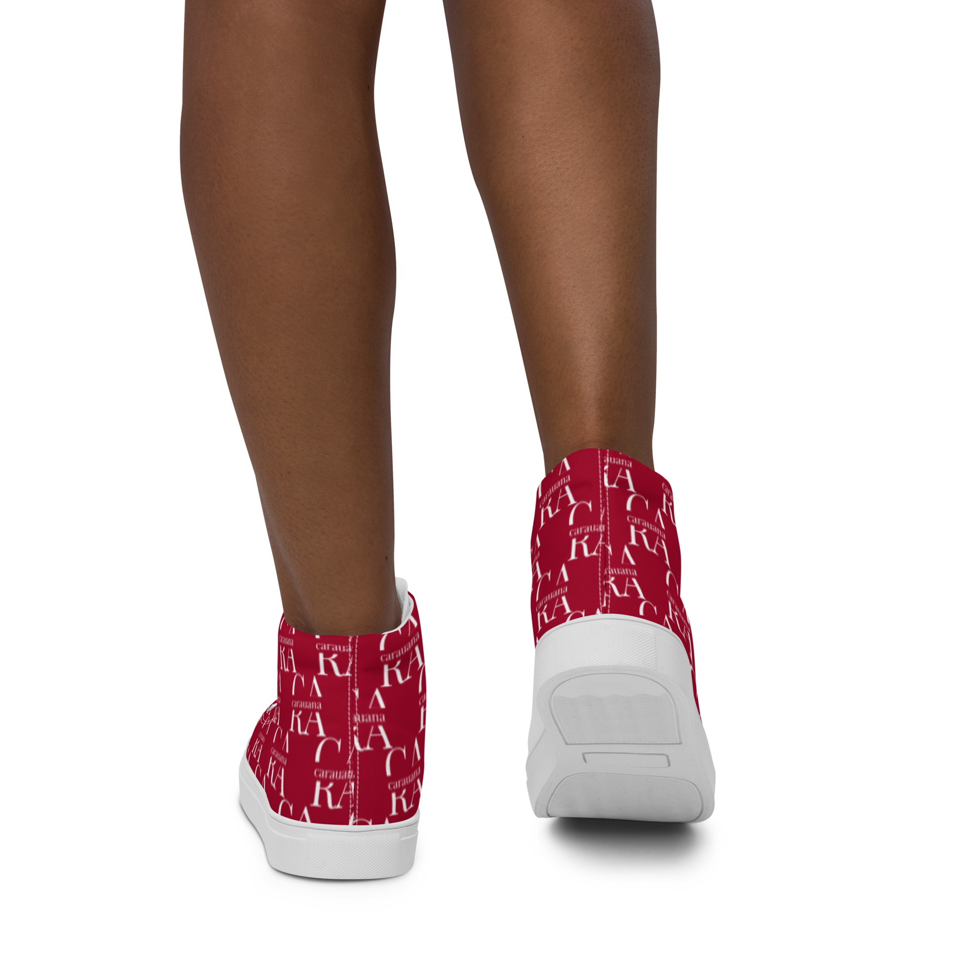 CARAUANA Hip Hop canvas shoes hot Red Branded Carauana Store