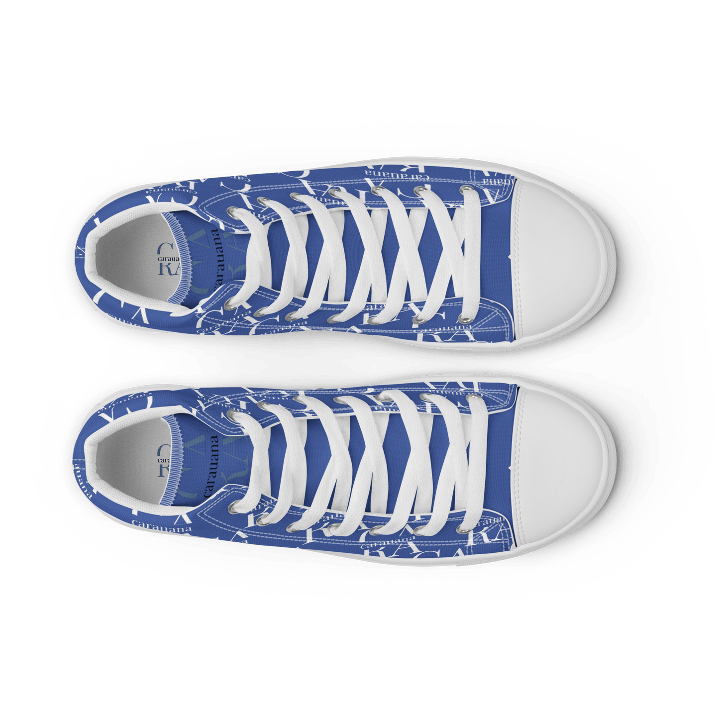 CARAUANA Hip Hop canvas shoes Blue Branded Carauana Store