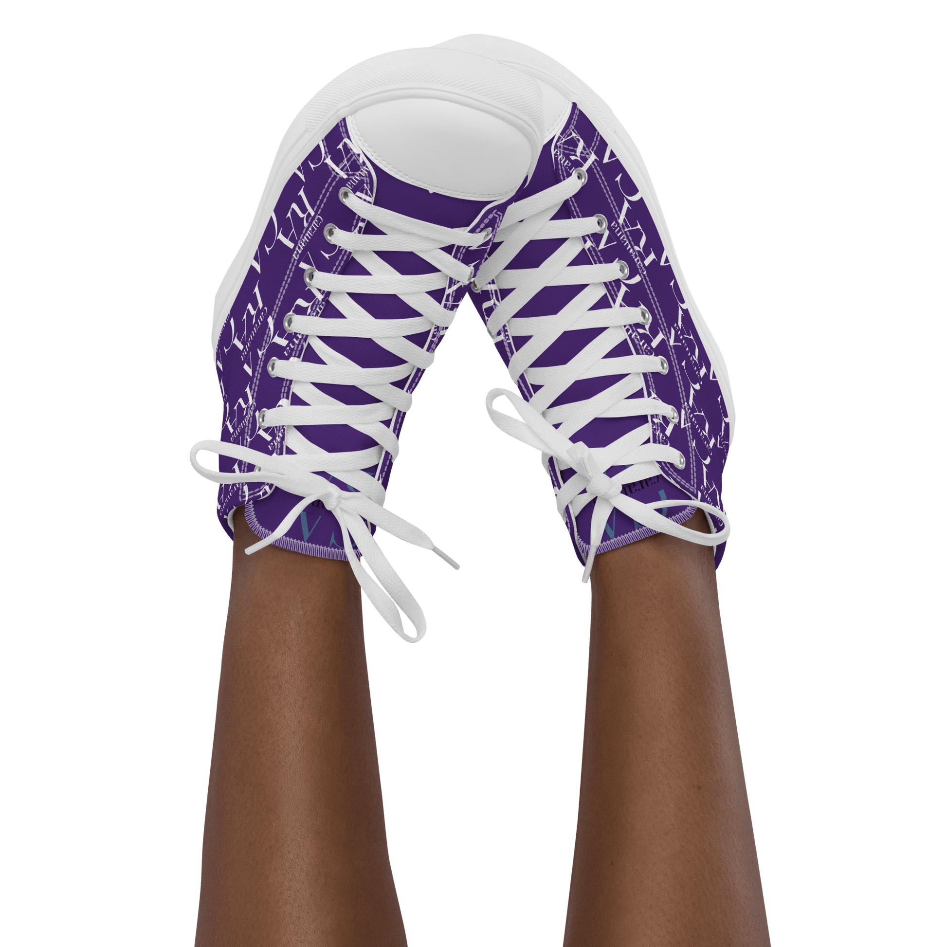 CARAUANA Hip Hop canvas shoes violet Branded Carauana Store