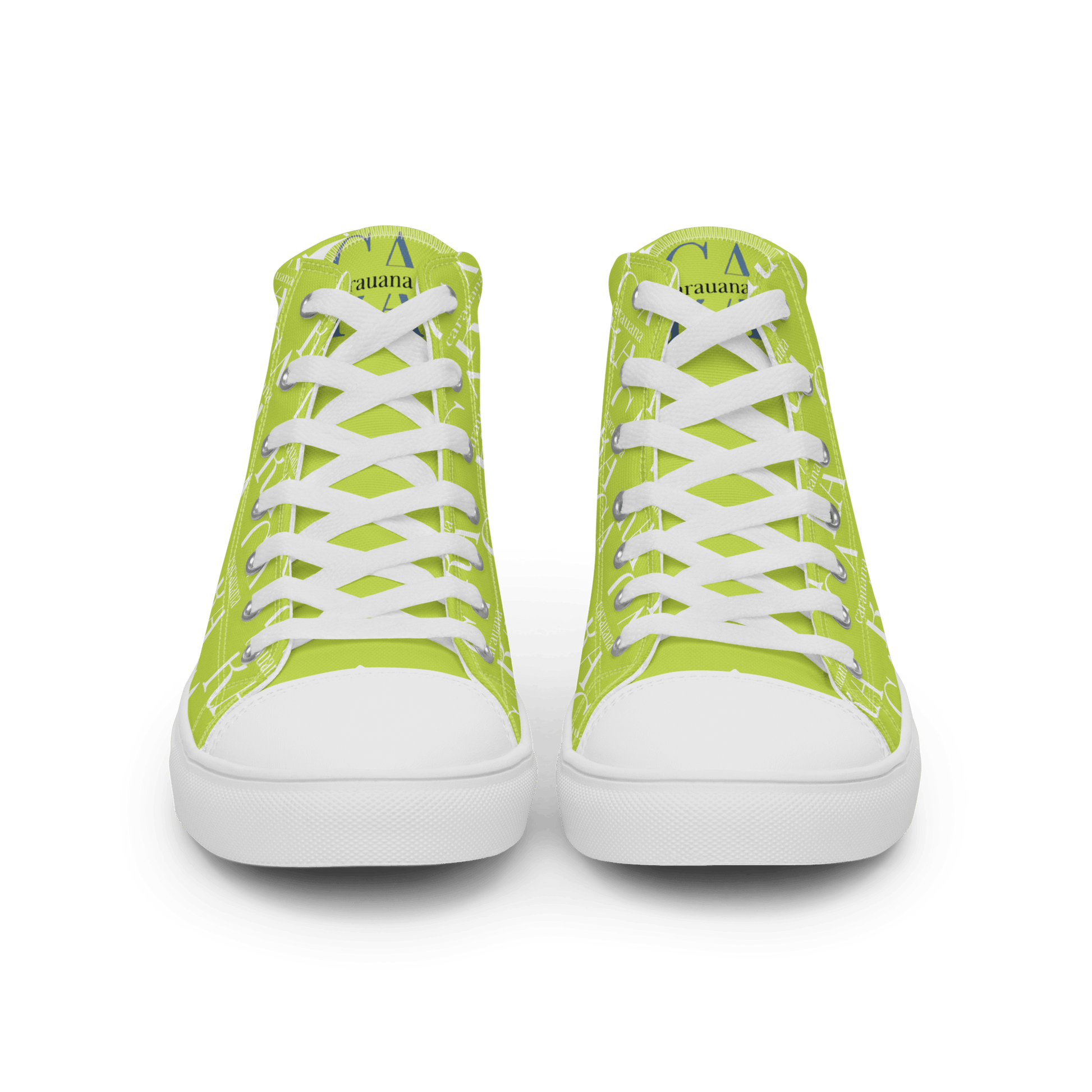 CARAUANA Hip Hop canvas shoes Lemon Branded Carauana Store