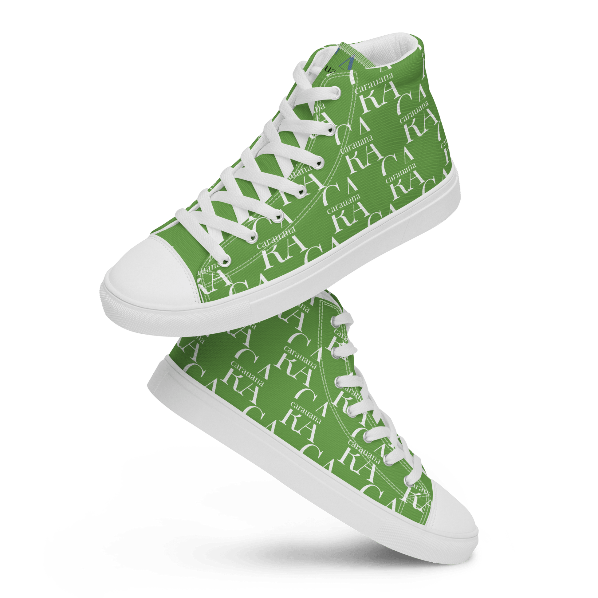 CARAUANA Hip Hop canvas shoes Green Branded Carauana Store