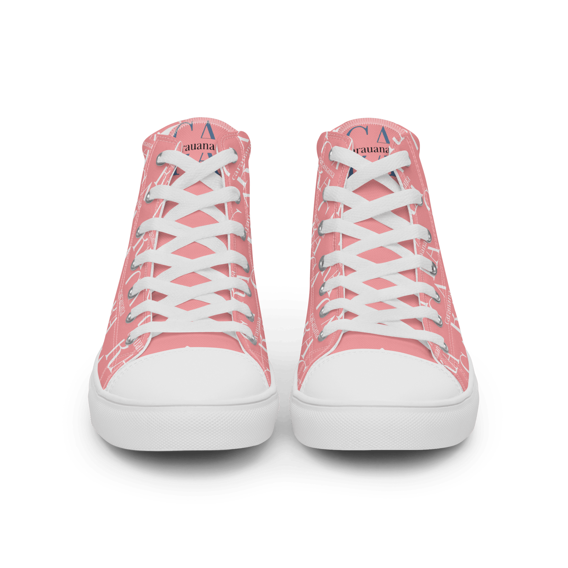 CARAUANA Hip Hop canvas shoes Pink Branded Carauana Store