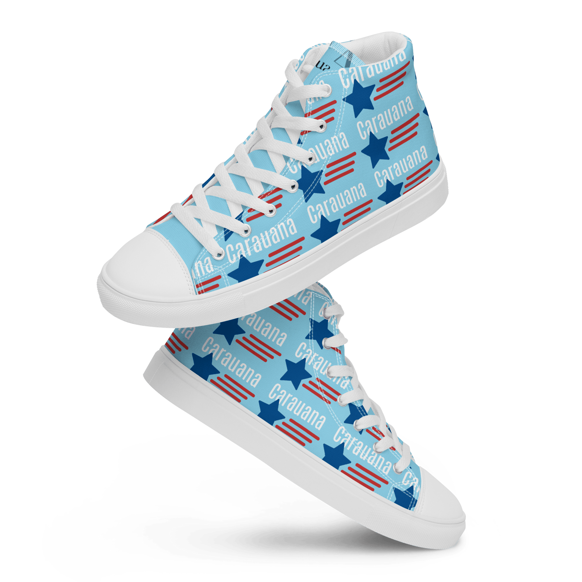 CARAUANA Hip Hop canvas shoes sky blue USA Carauana Store