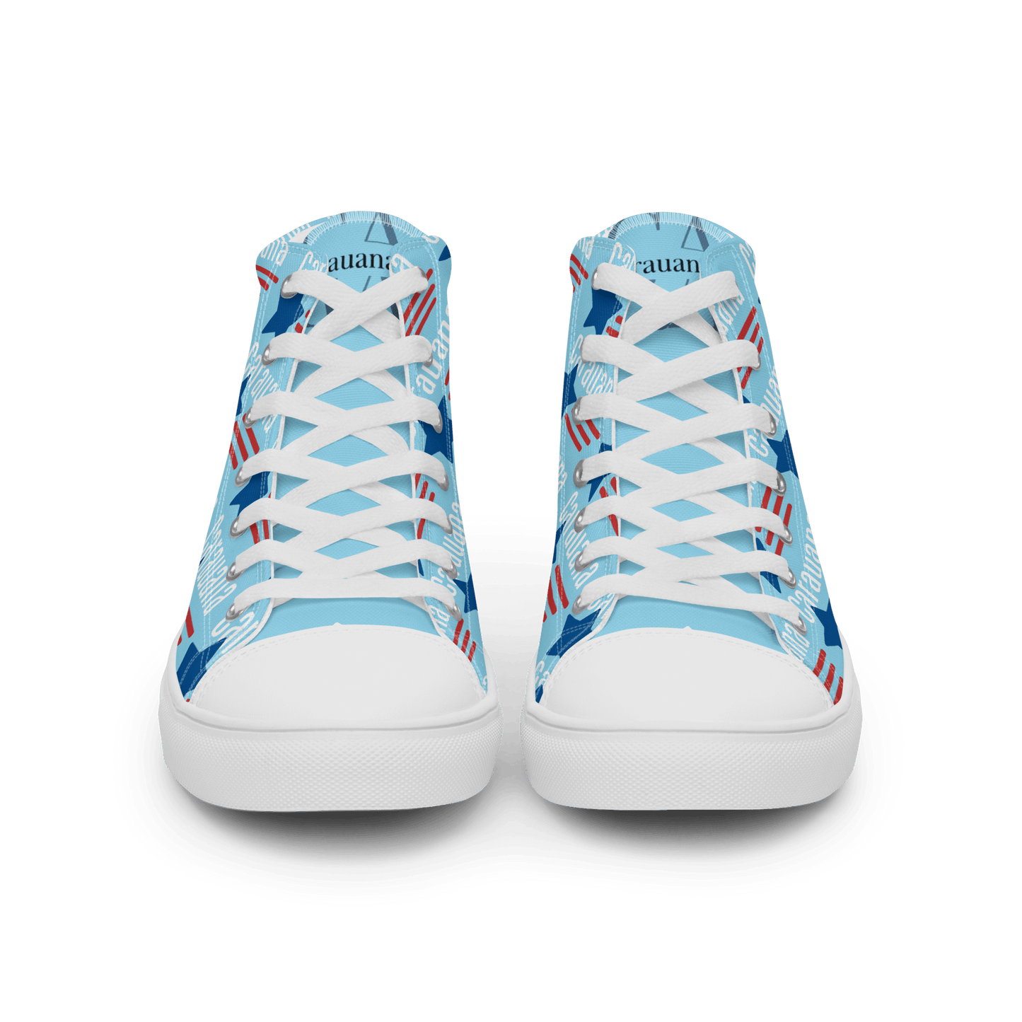 CARAUANA Hip Hop canvas shoes sky blue USA Carauana Store