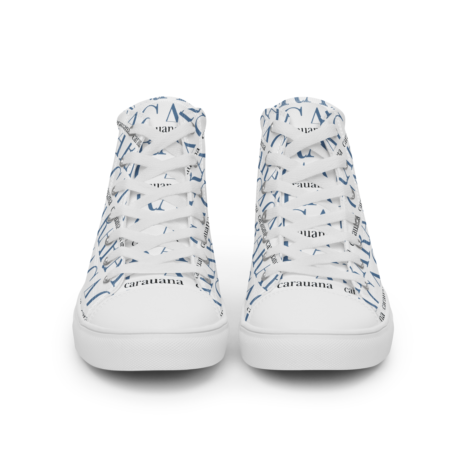 CARAUANA Fashionable high top canvas shoes men Carauana Store