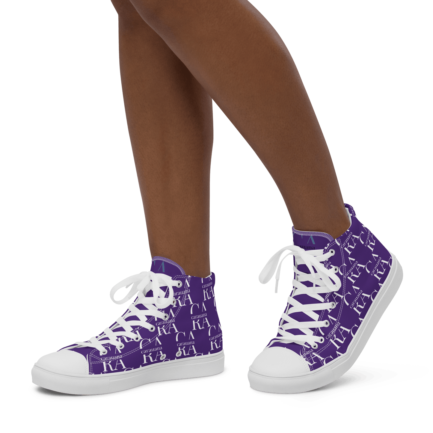 CARAUANA Hip Hop canvas shoes violet Branded Carauana Store